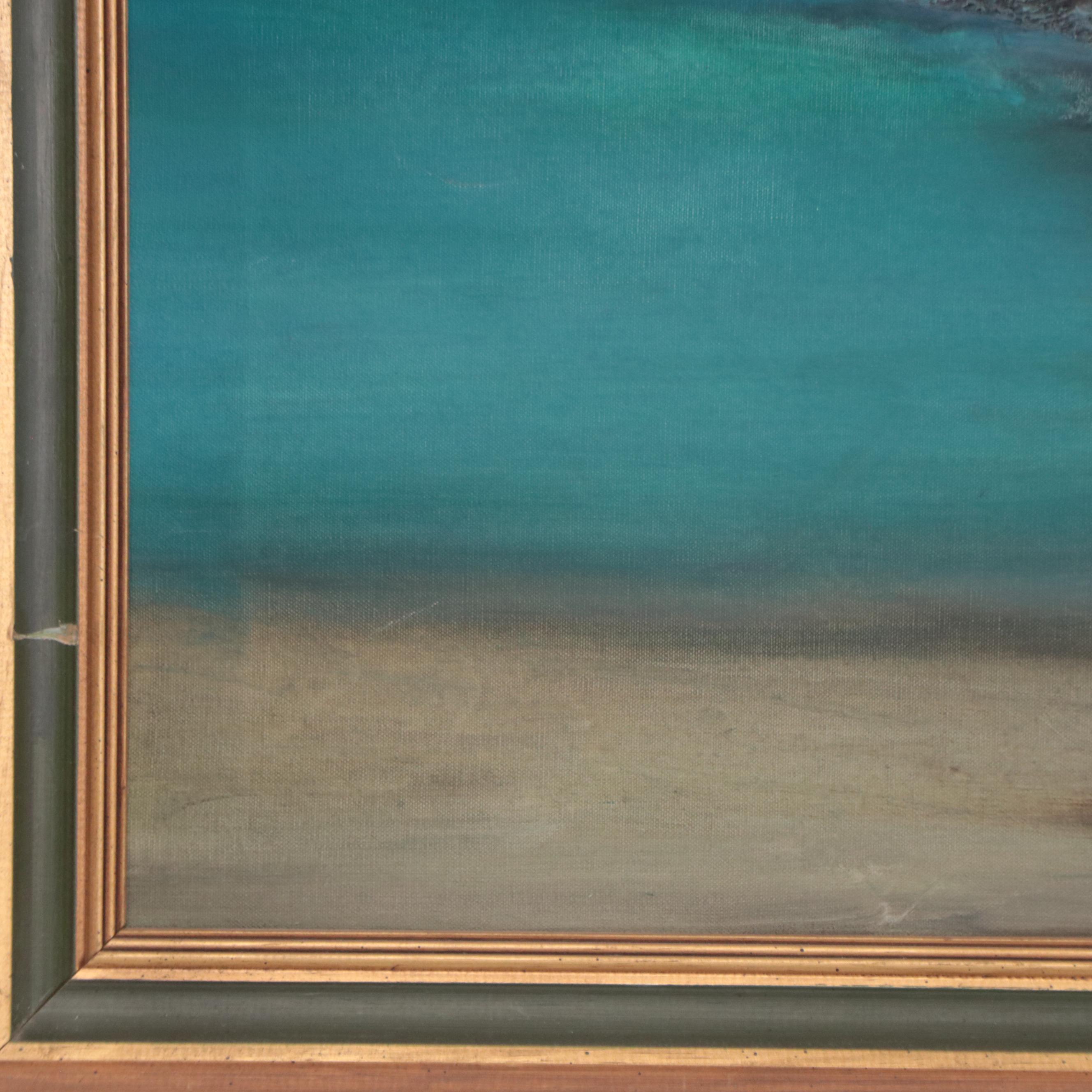 Degler Coastal Landscape Oil Painting