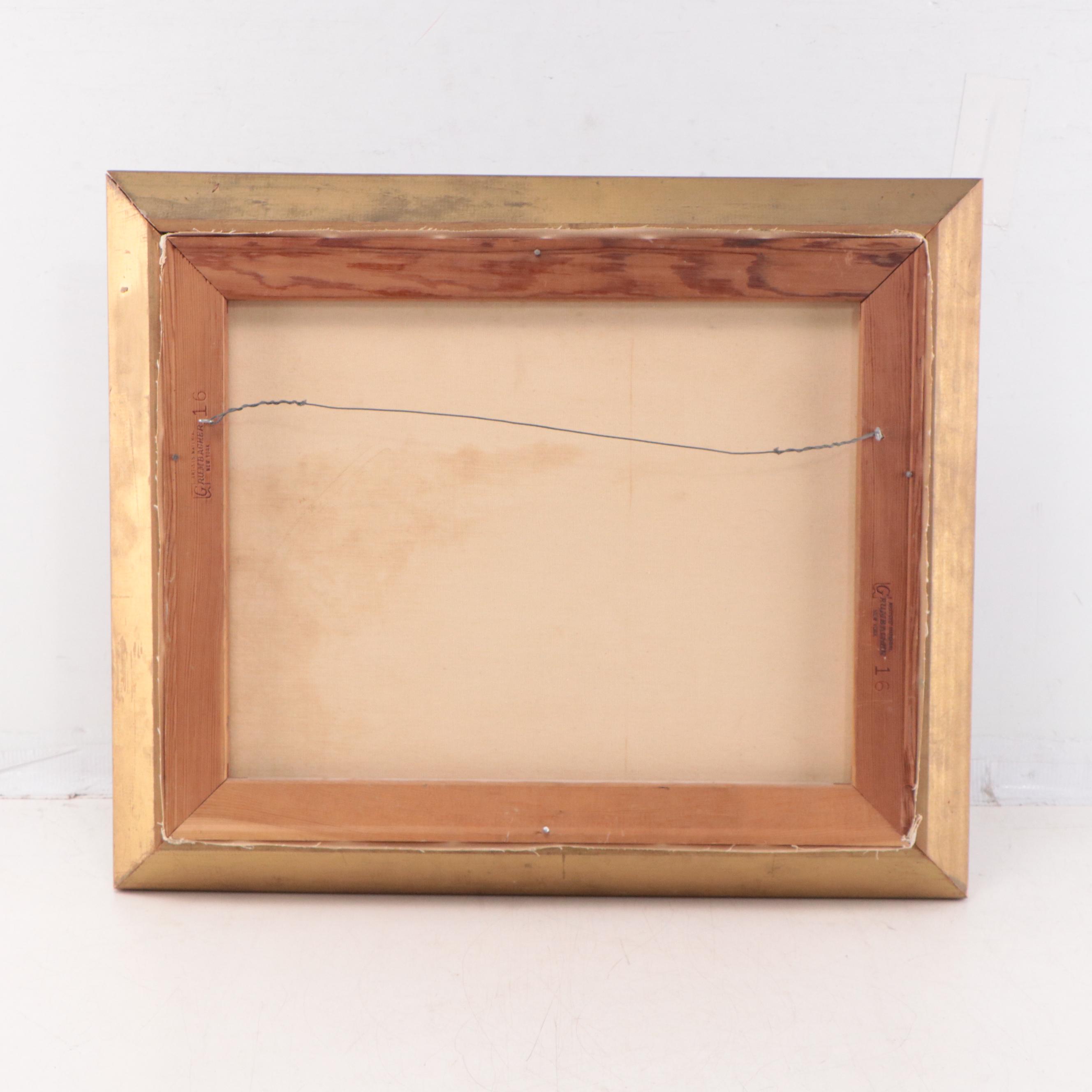 Degler Coastal Landscape Oil Painting