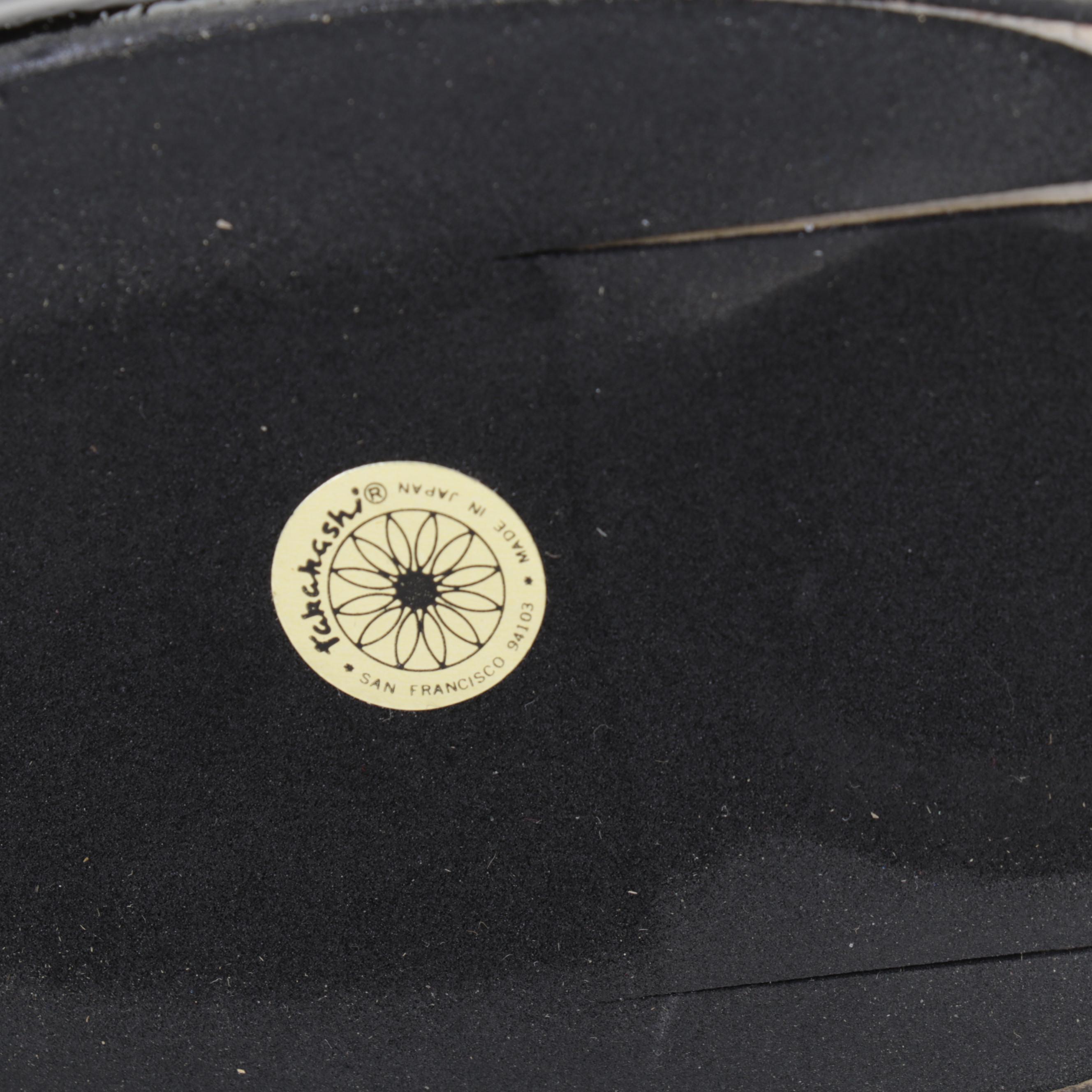 Pair of Takahashi Cocker Spaniel Porcelain Crackle Glaze Bookends