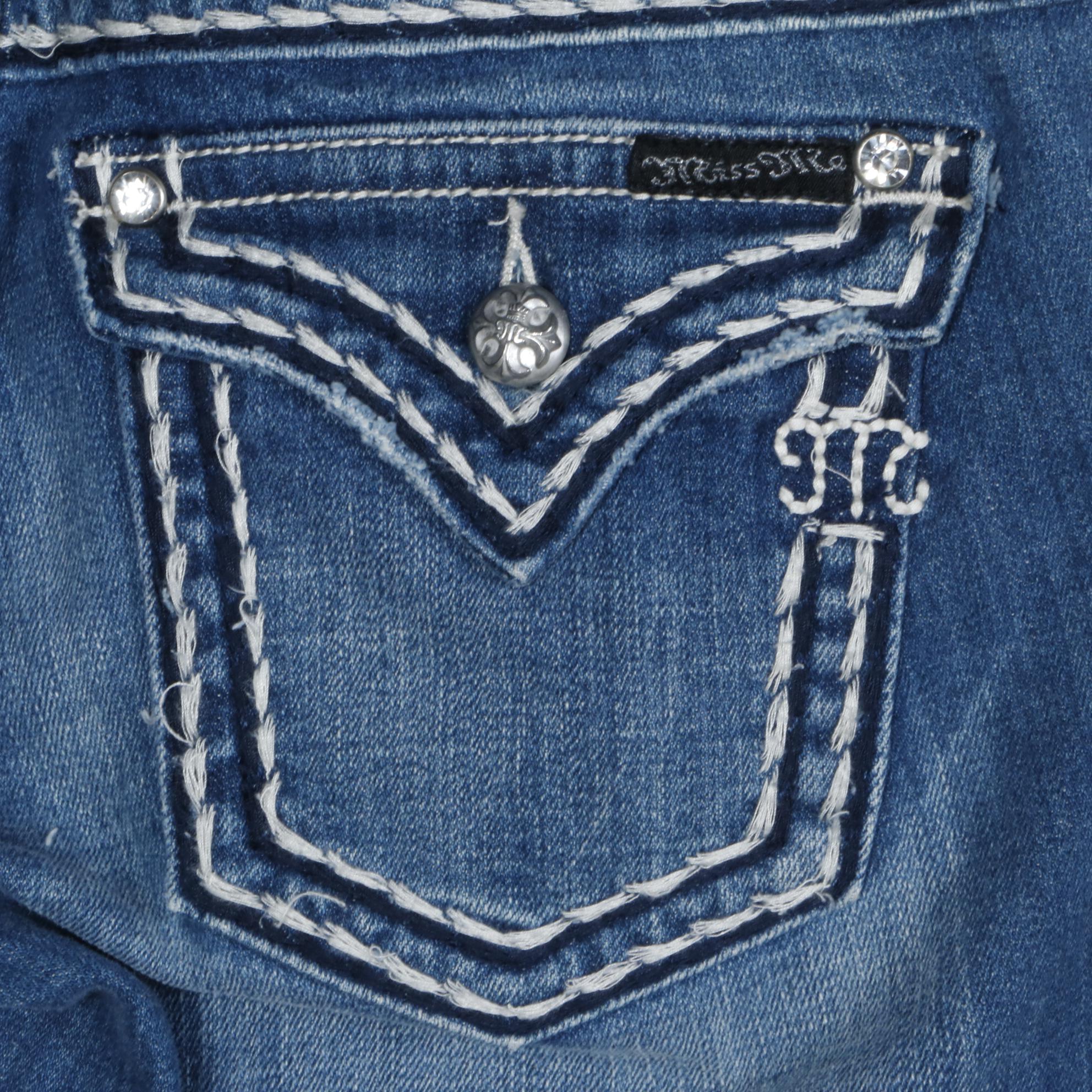 Miss Me Embellished Boot Cut and Skinny Jeans