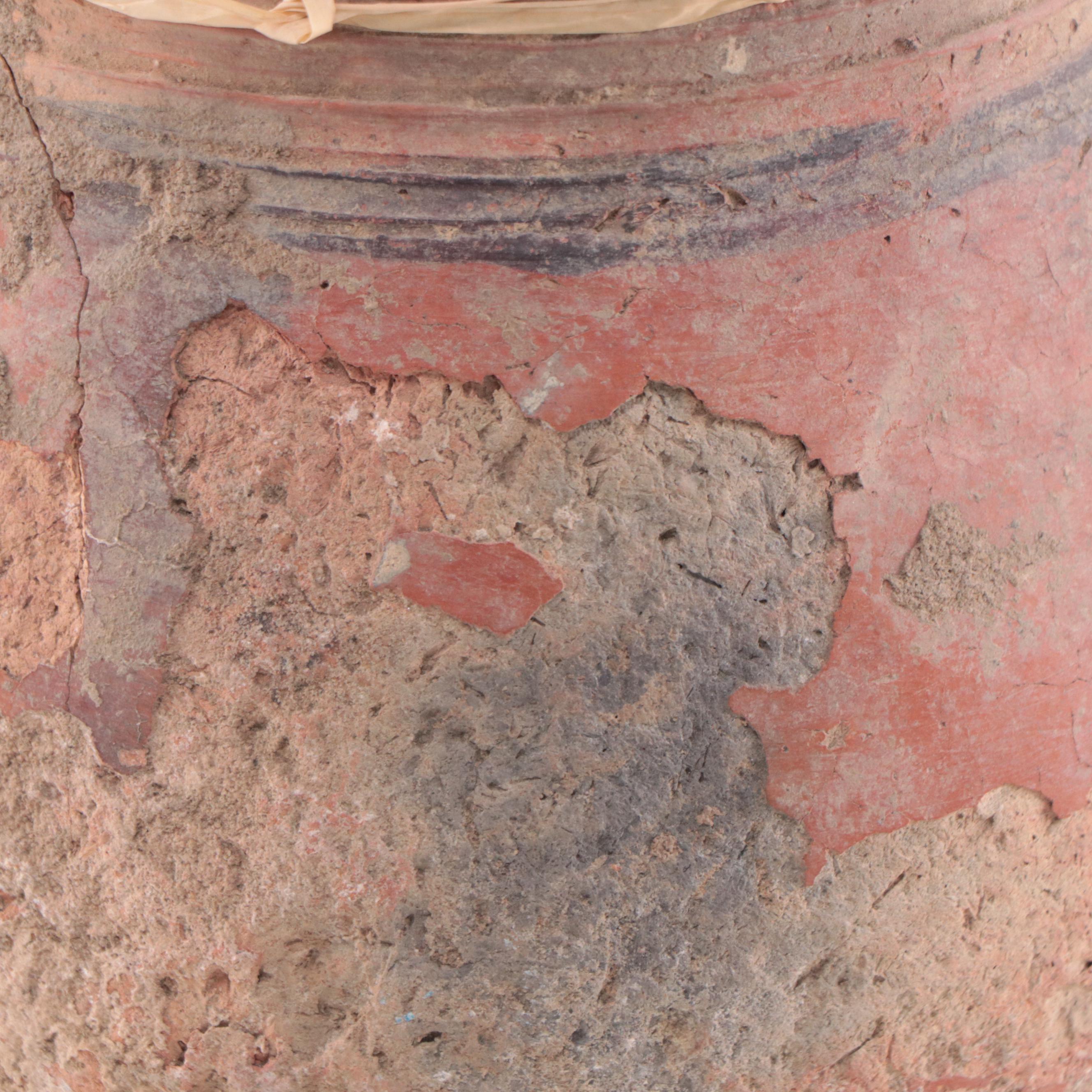 Mali West African Clay Storage Jar, Circa 1000 AD