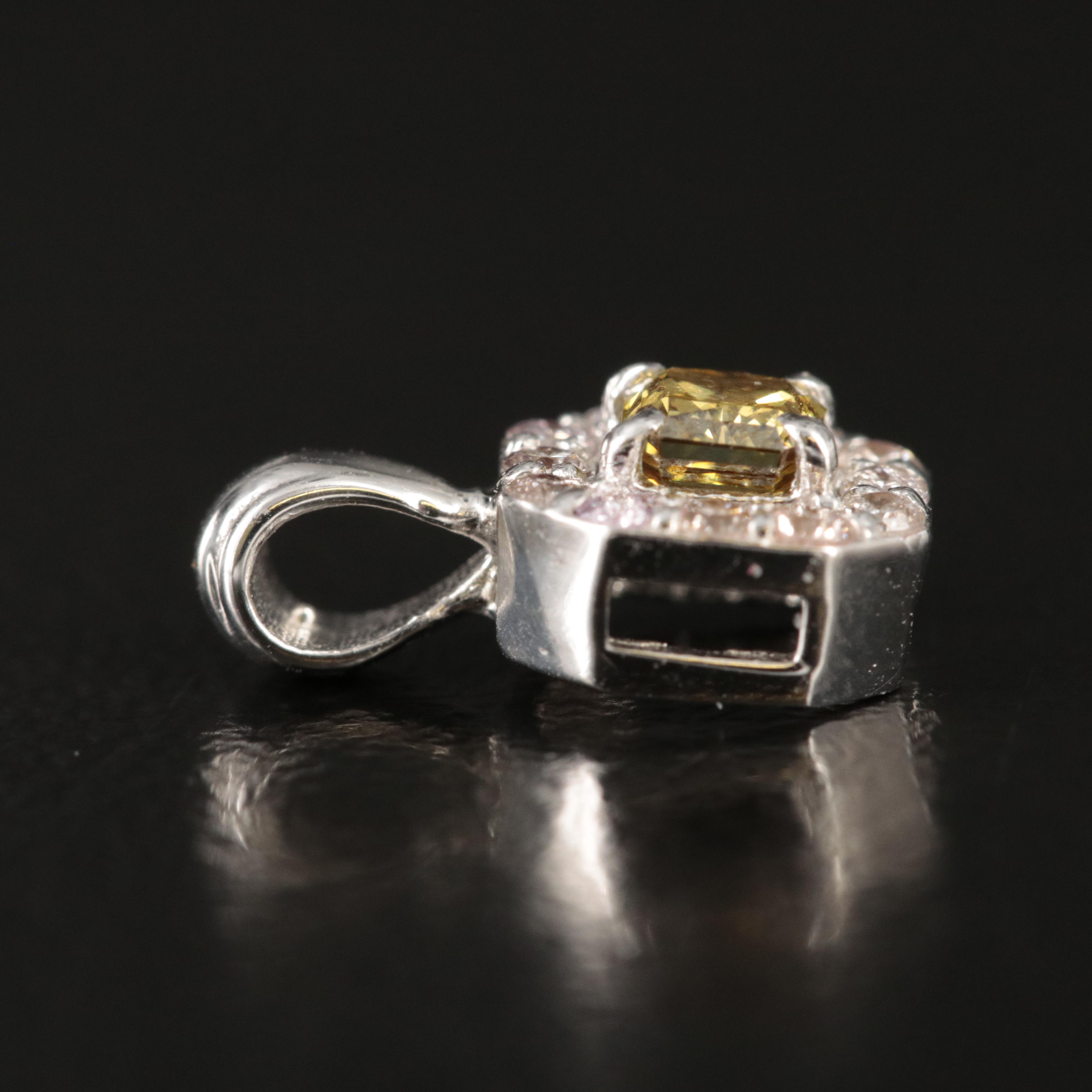 14K 0.26 CTW Diamond Pendant