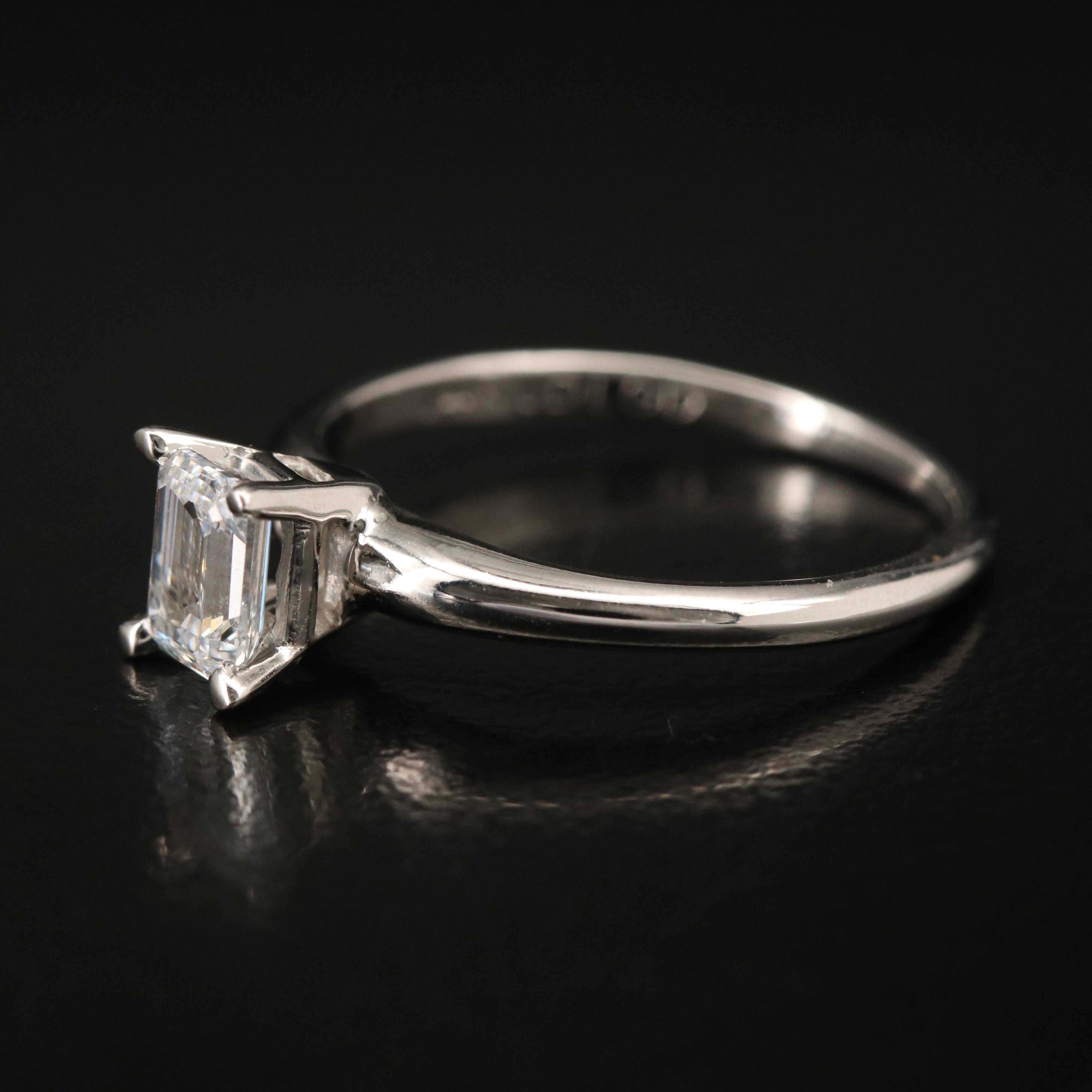 14K 0.50 CT Lab Grown Diamond Ring