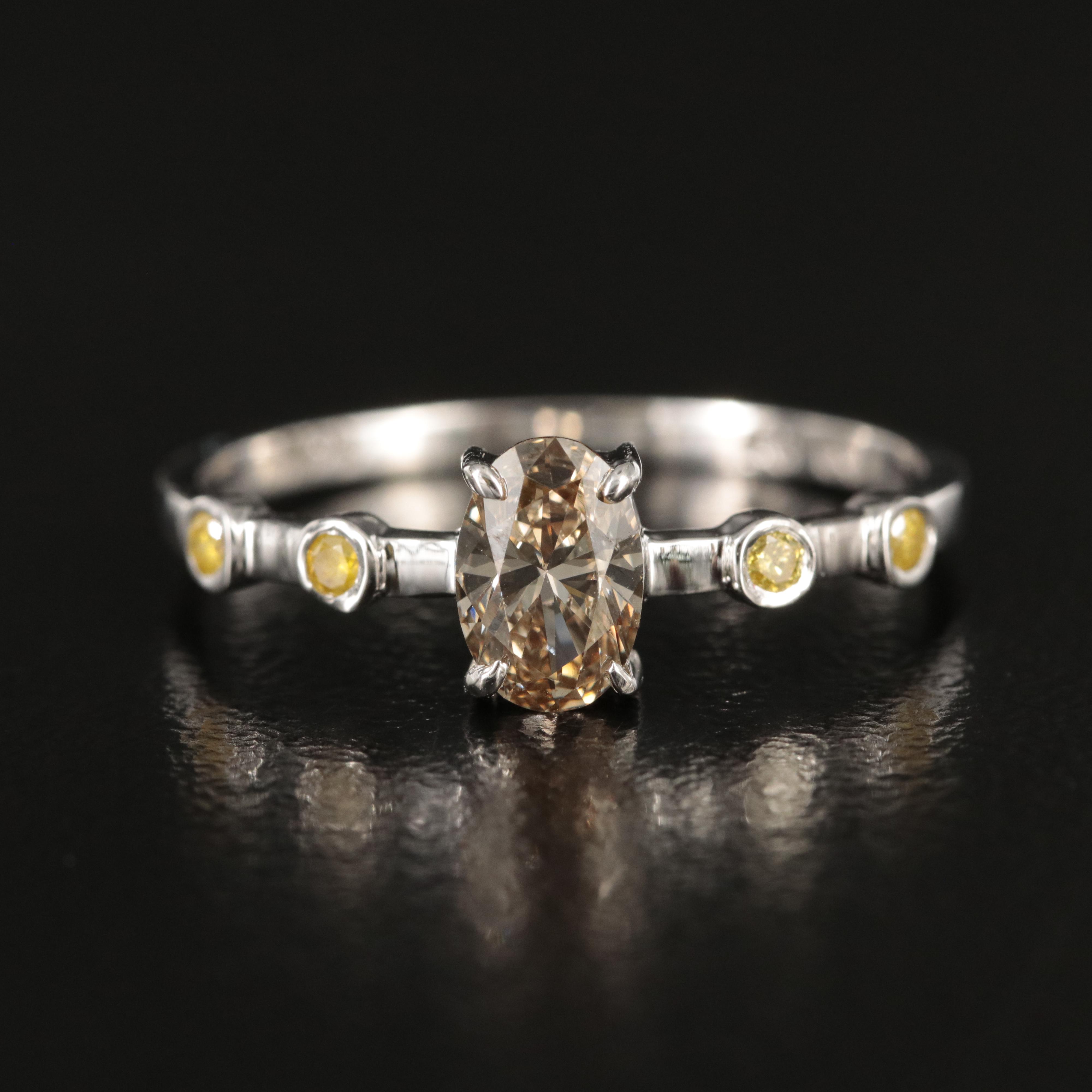 14K 0.46 CTW Diamond Ring