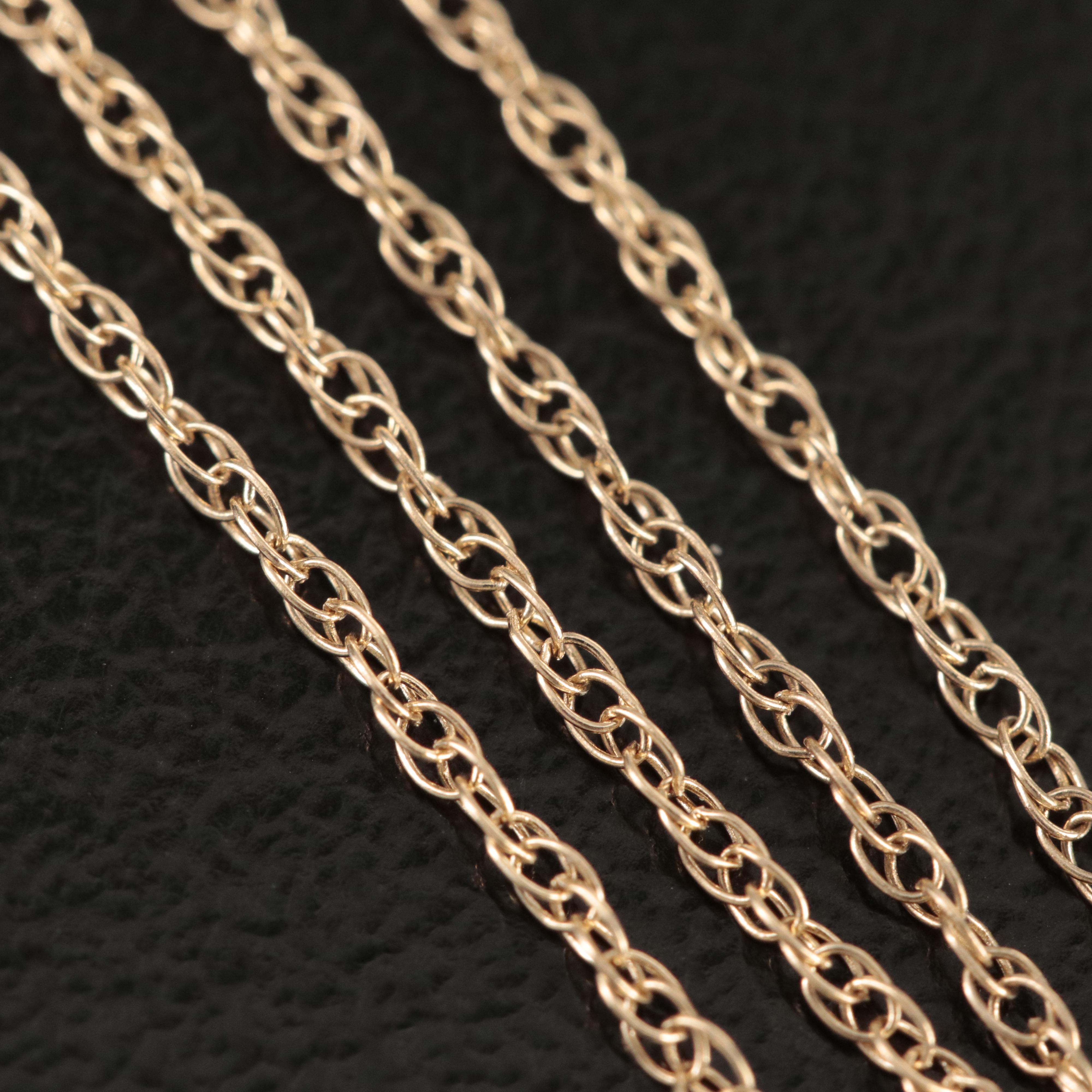 14K 0.66 CTW Diamond Necklace