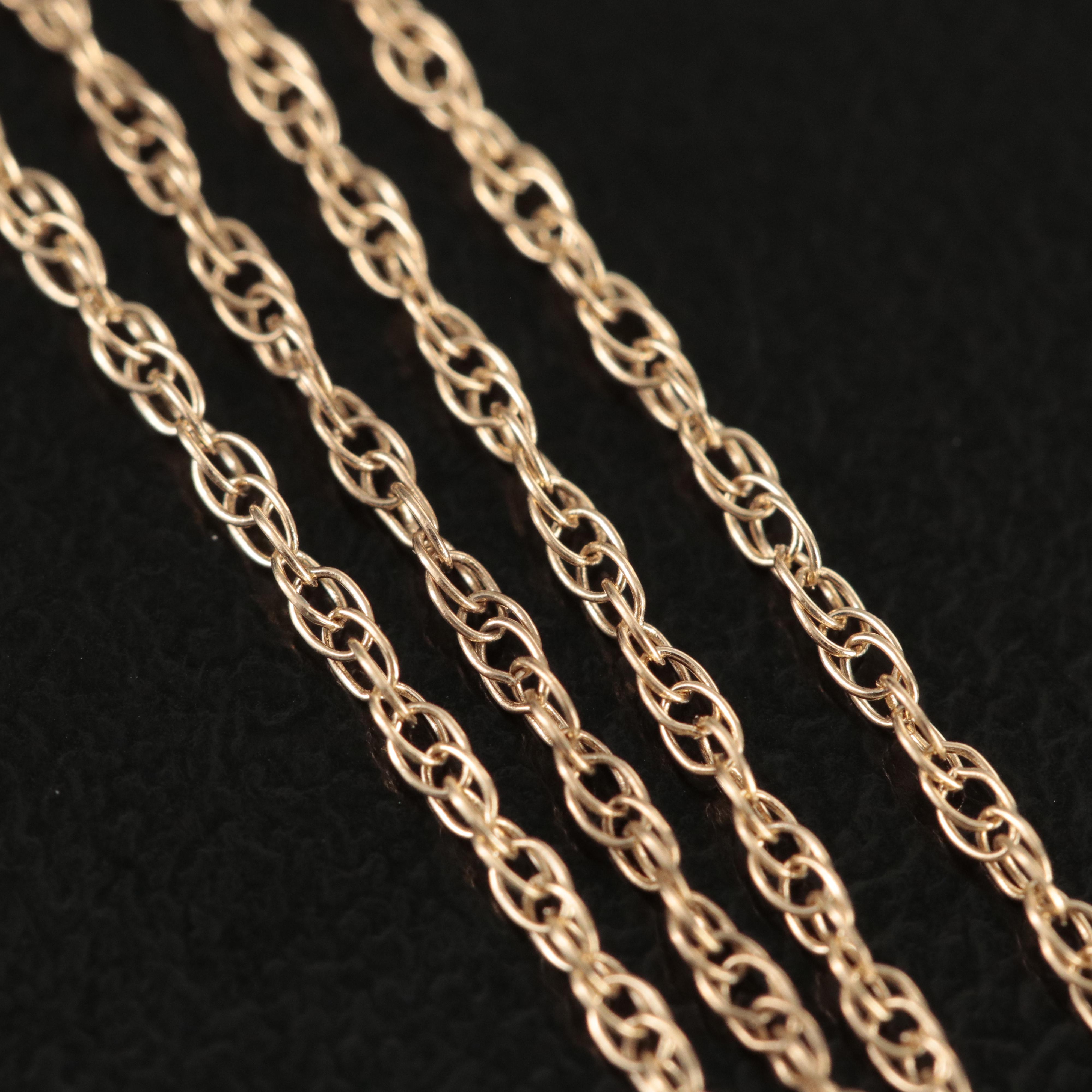 14K 0.45 CTW Diamond Necklace