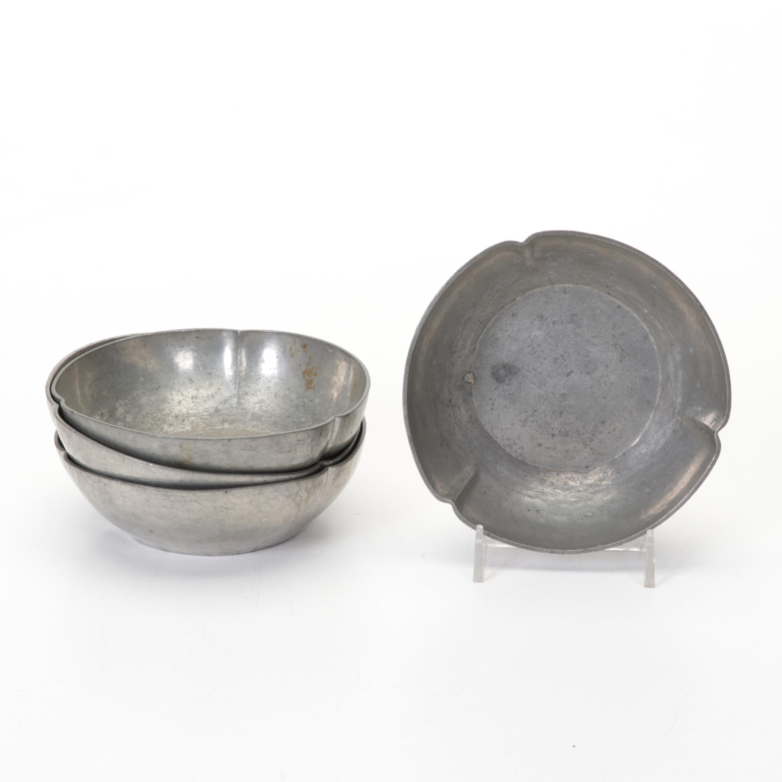 Yi Xing Chinese Pewter Overlay Terracotta Teapot, Soapstone Figurines, & More