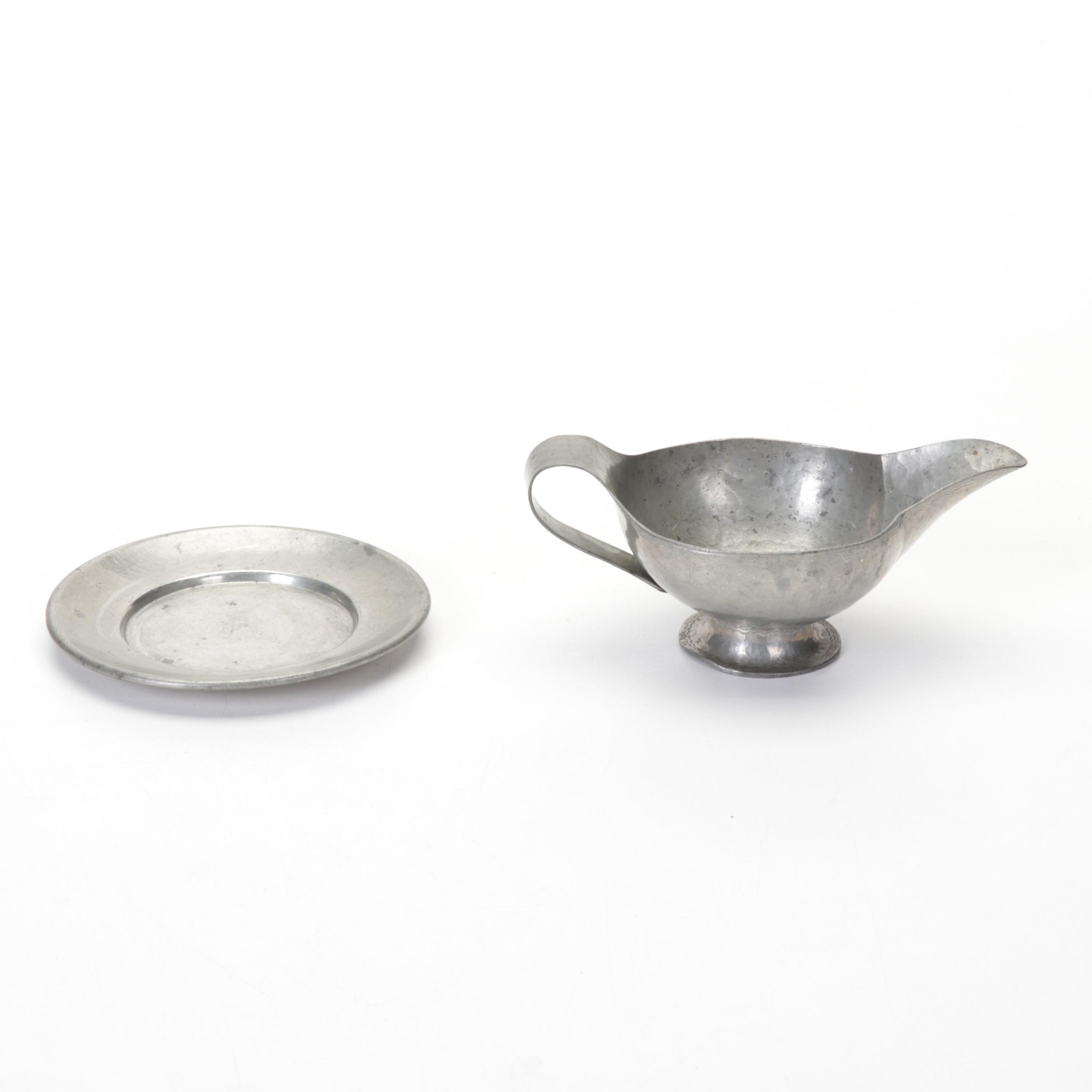 Yi Xing Chinese Pewter Overlay Terracotta Teapot, Soapstone Figurines, & More