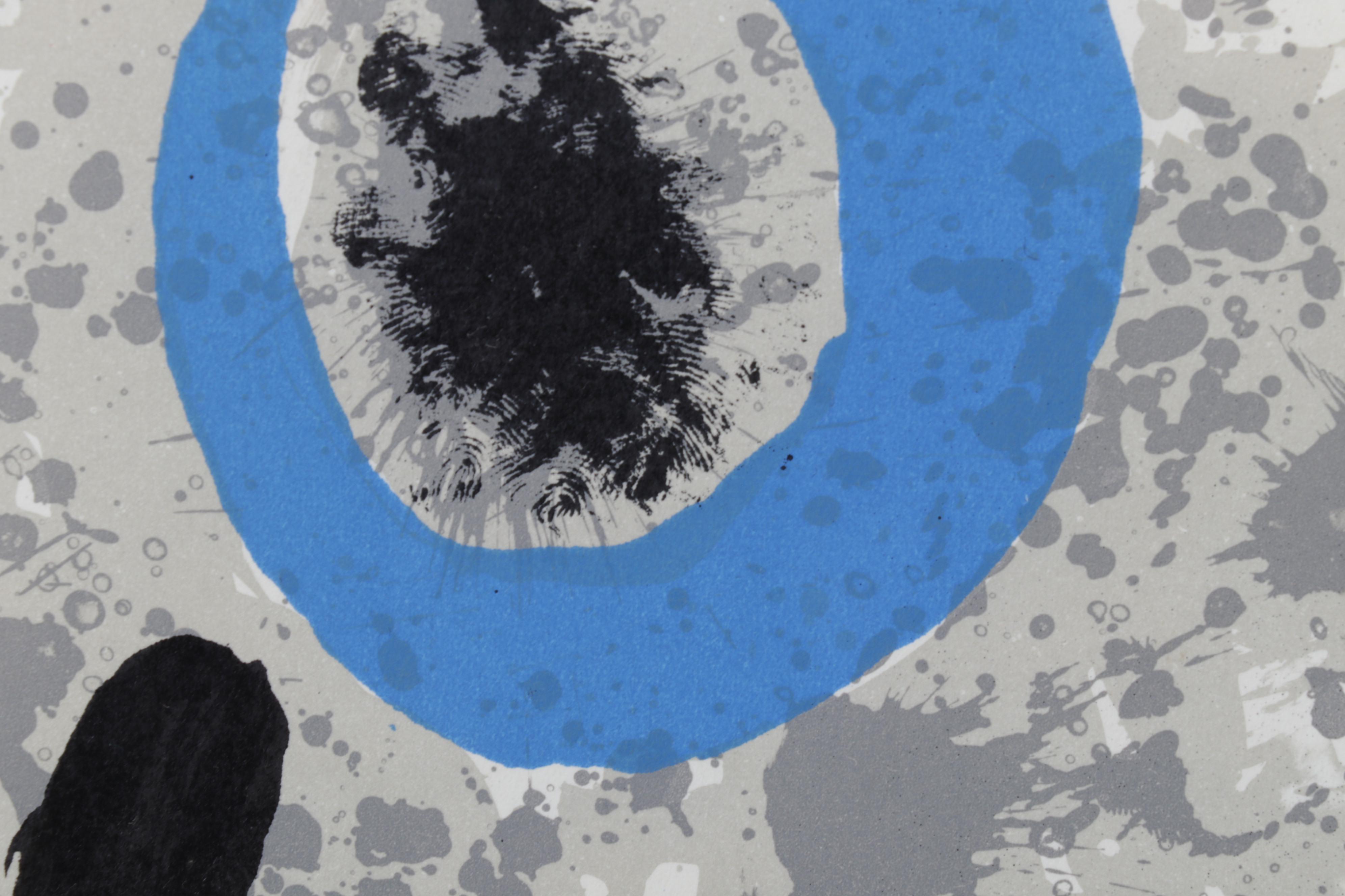 Joan Miró Color Lithograph for "Derrière le Miroir," 1970