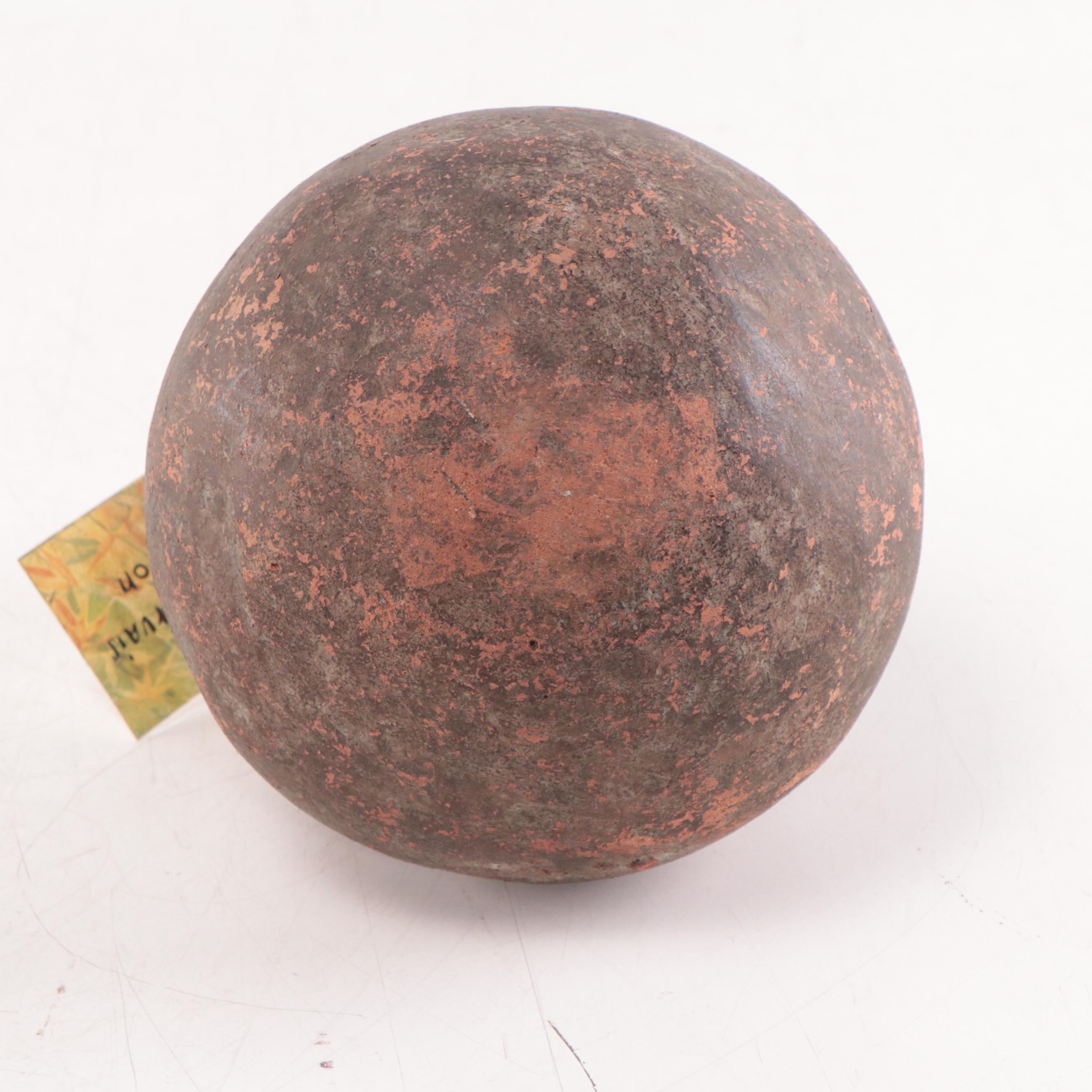 African Congo Luba Clay Pouring Vessel, Late 20th Century