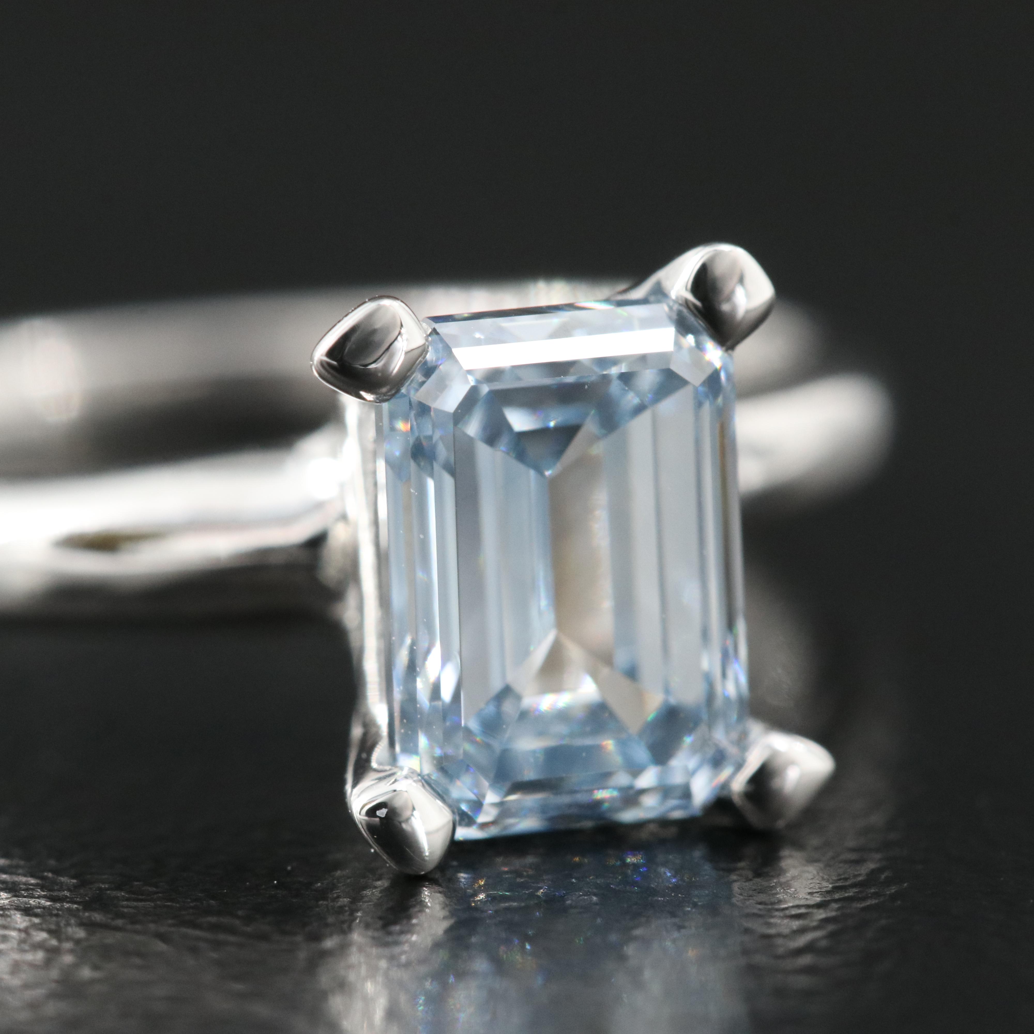 14K 1.33 CT Lab Grown Diamond Ring