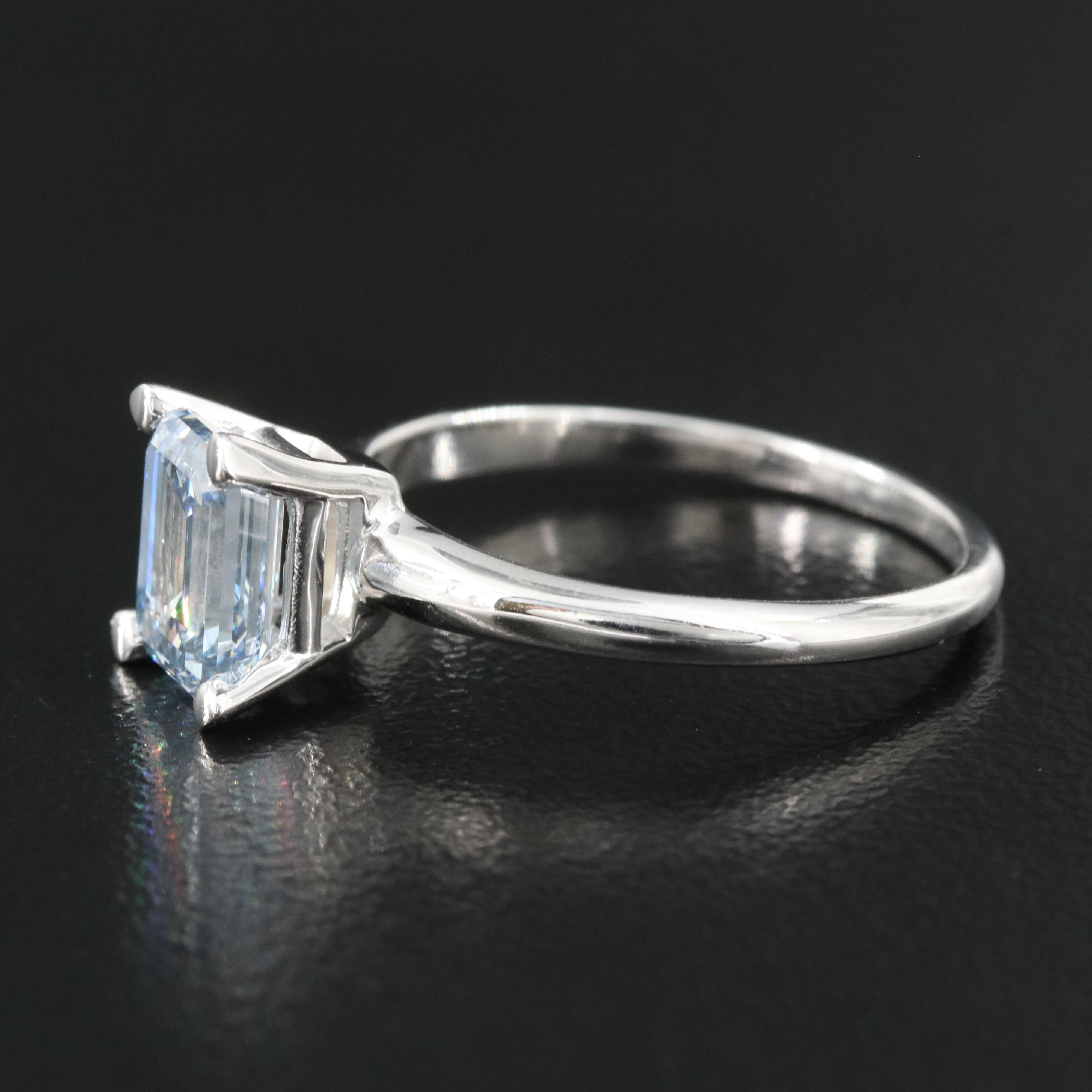 14K 1.33 CT Lab Grown Diamond Ring