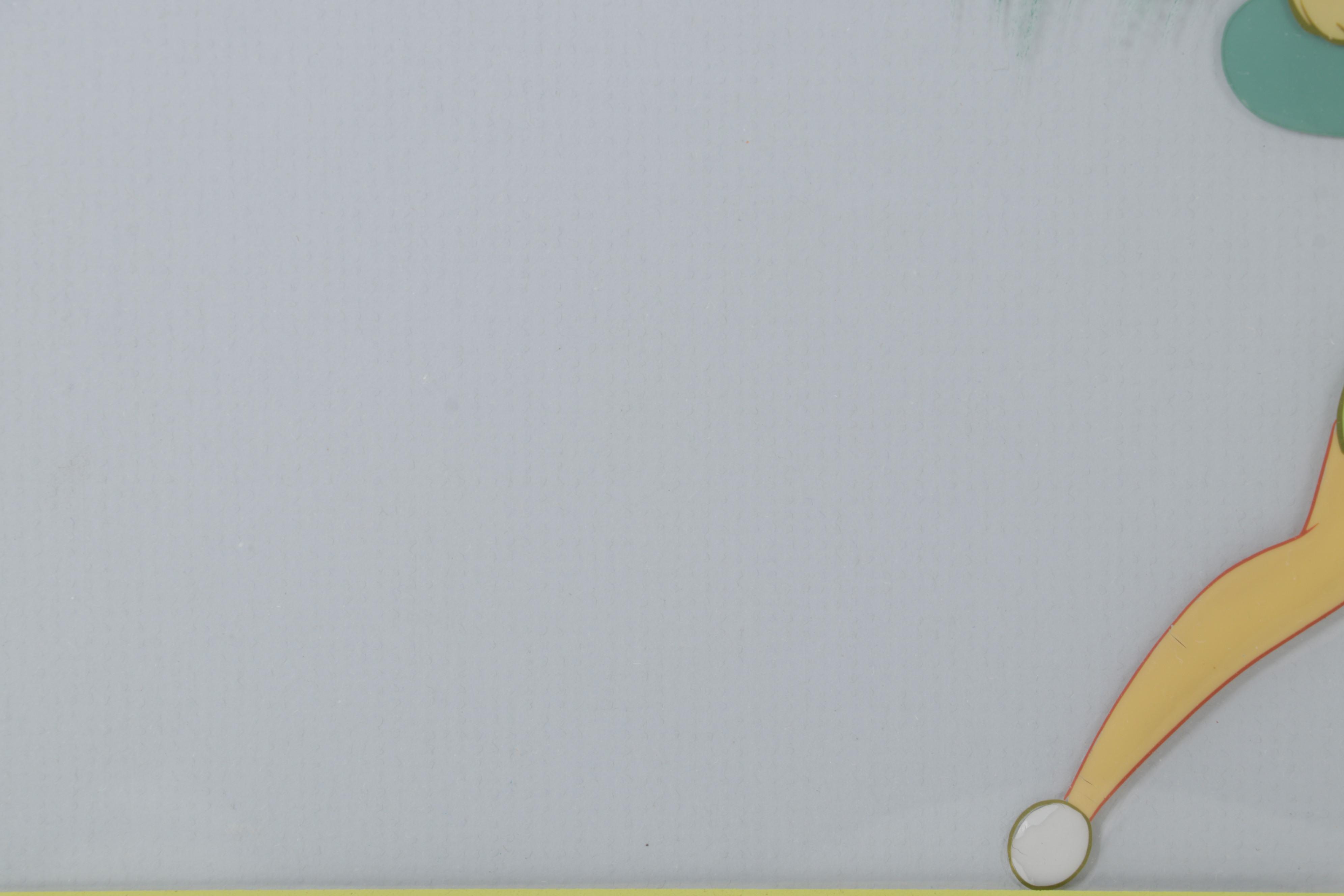 Disney "Peter Pan" Hand-Painted Animation Cel "Tinkerbell," Circa 1953