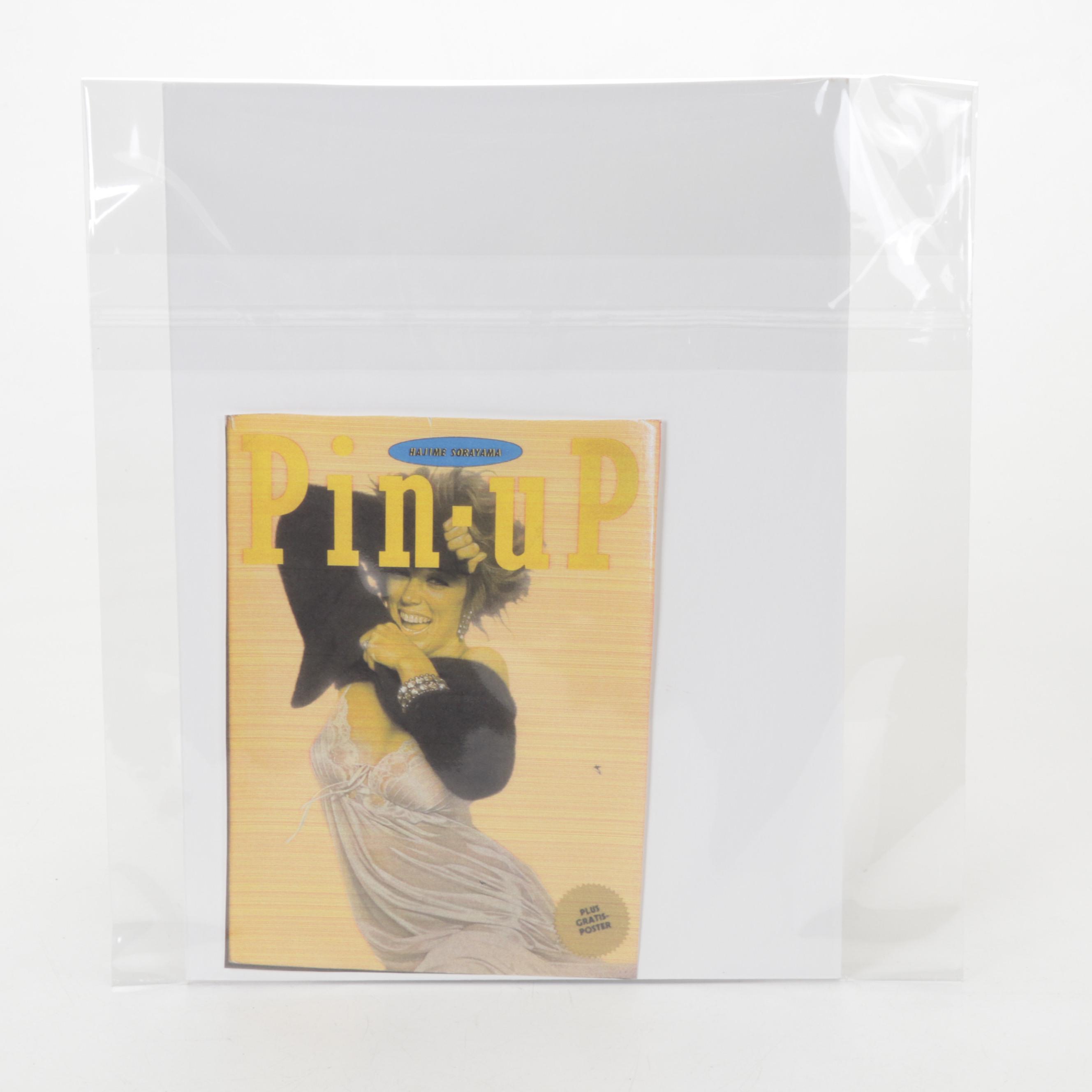 Sorayama Hajime Cheesecake Portrait Offset Lithograph From "Pin-Up," 2000