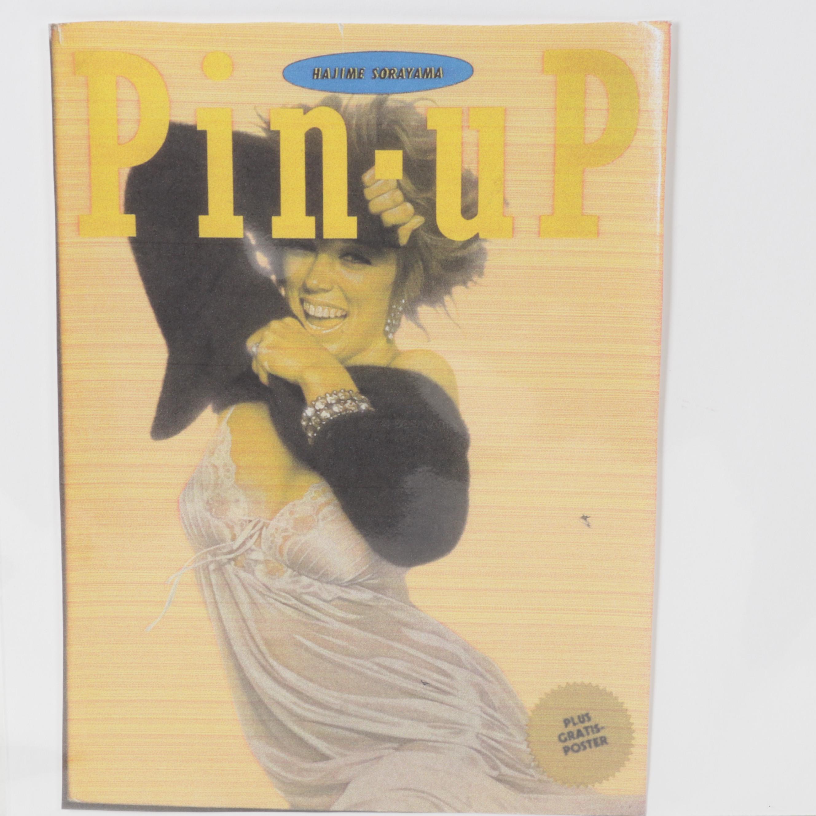 Sorayama Hajime Cheesecake Portrait Offset Lithograph From "Pin-Up," 2000