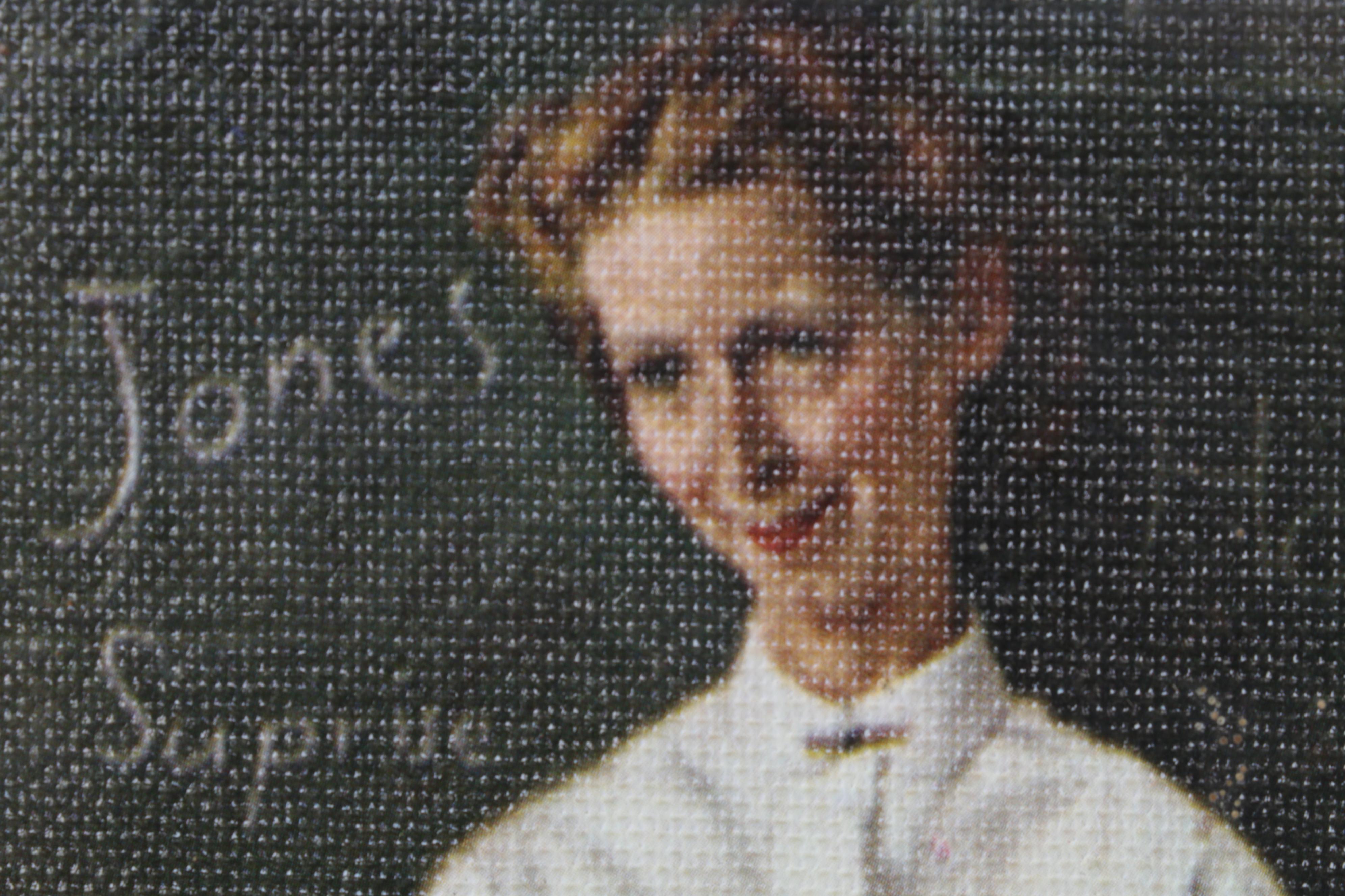 Offset Lithograph After Norman Rockwell "Happy Birthday Miss Jones," Circa 2000