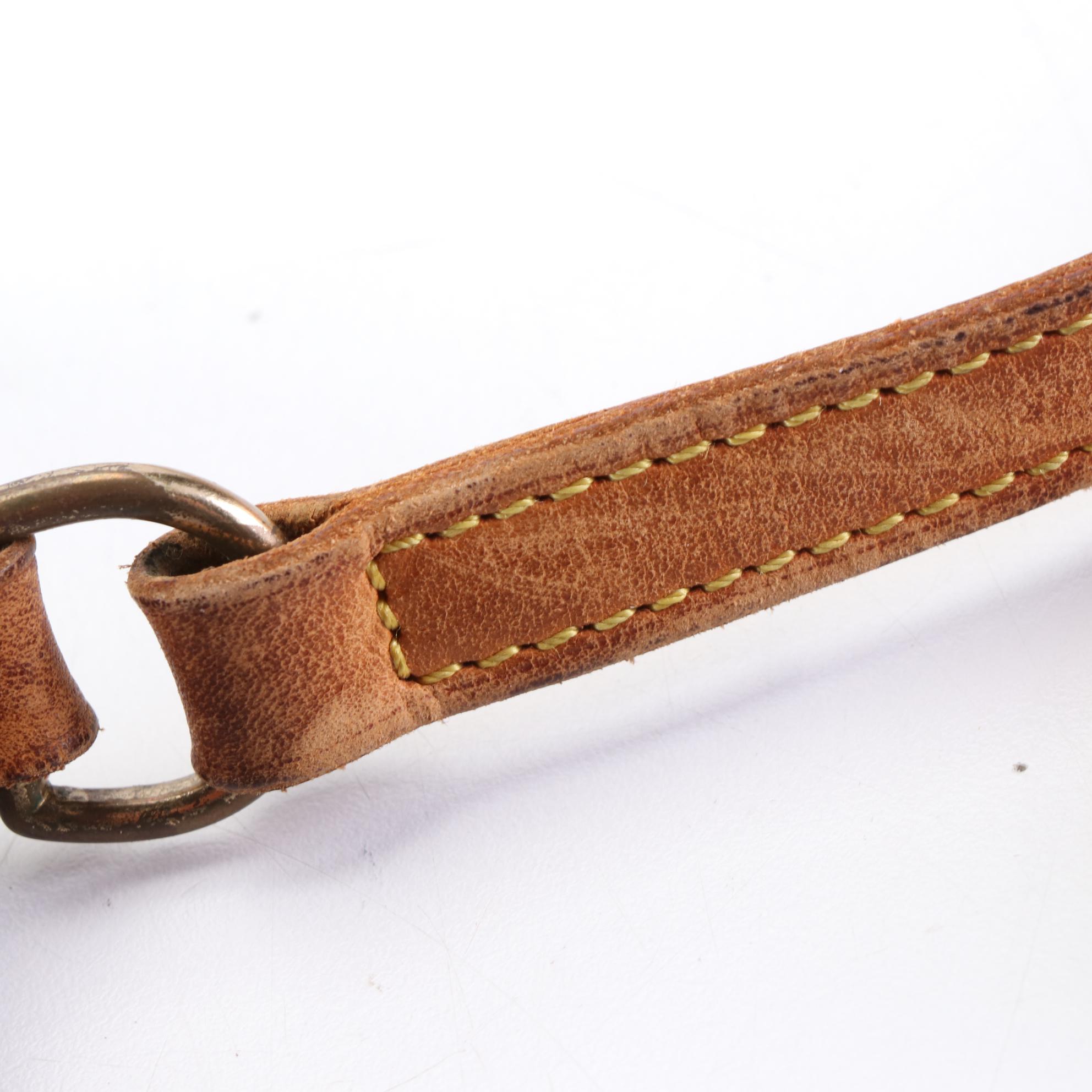 Louis Vuitton Drouot Crossbody Bag in Monogram Canvas and Vachetta Leather