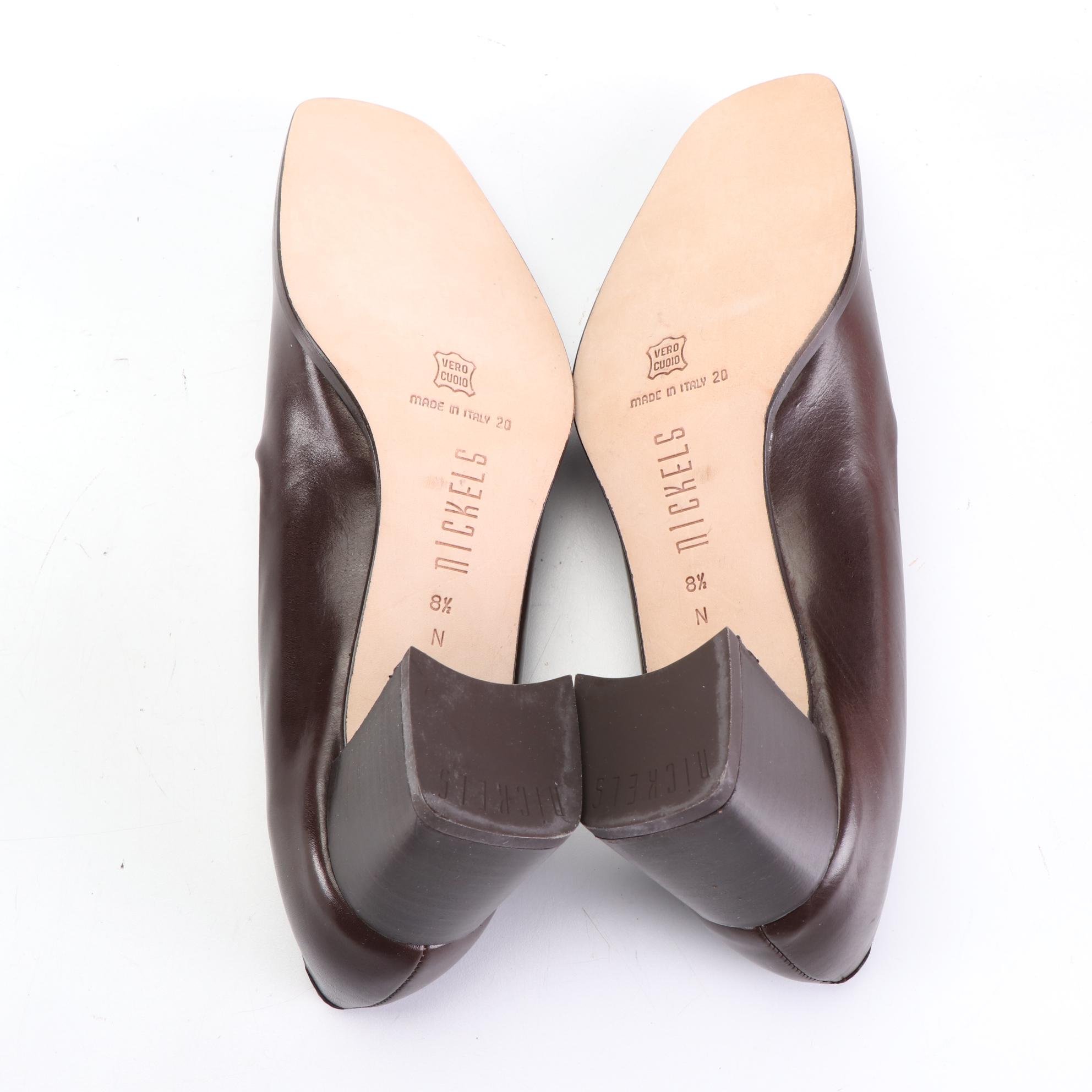 Bandolino Nylon Heeled Loafers with Other Leather Mules and Loafers