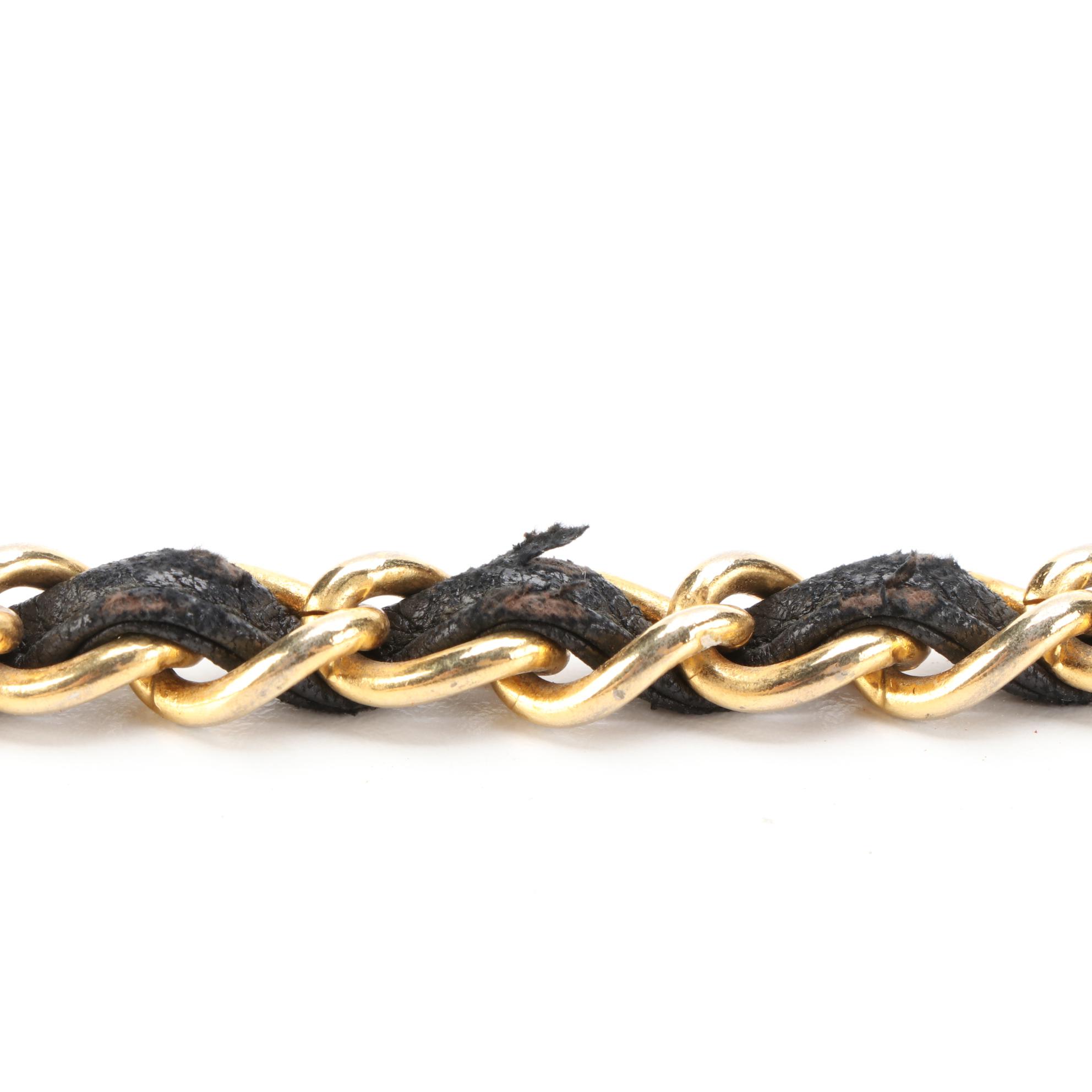 Chanel CC Small Flap Front Bag in Fabric and Leather Trim