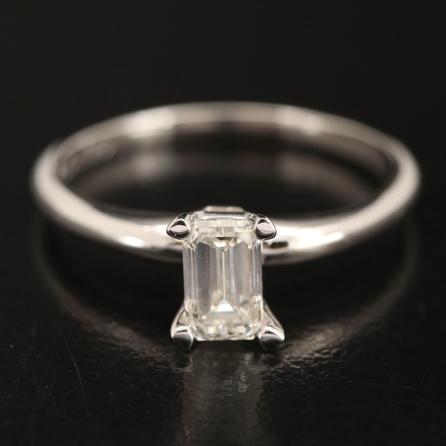 14K 0.48 CT Lab Grown Diamond Ring