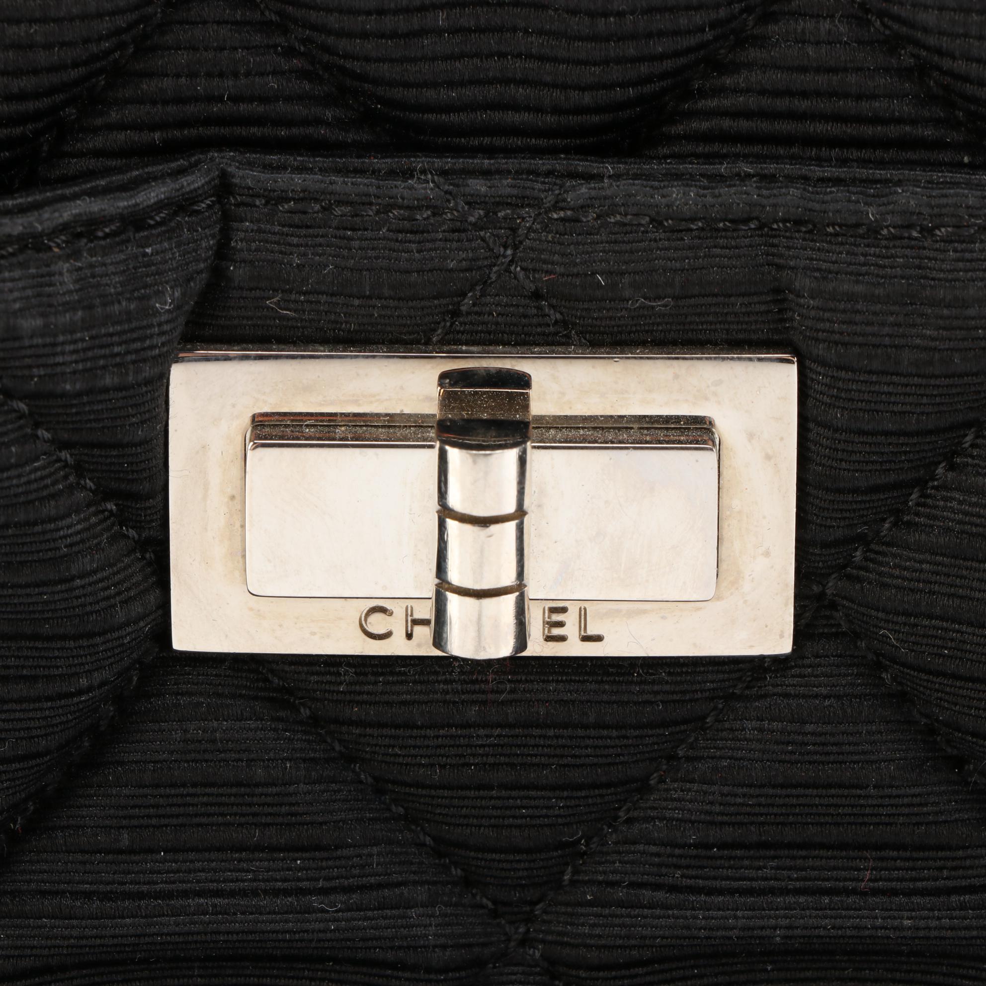 Chanel Mademoiselle Turnlock Quilted Nylon Chain Strap Shoulder Bag