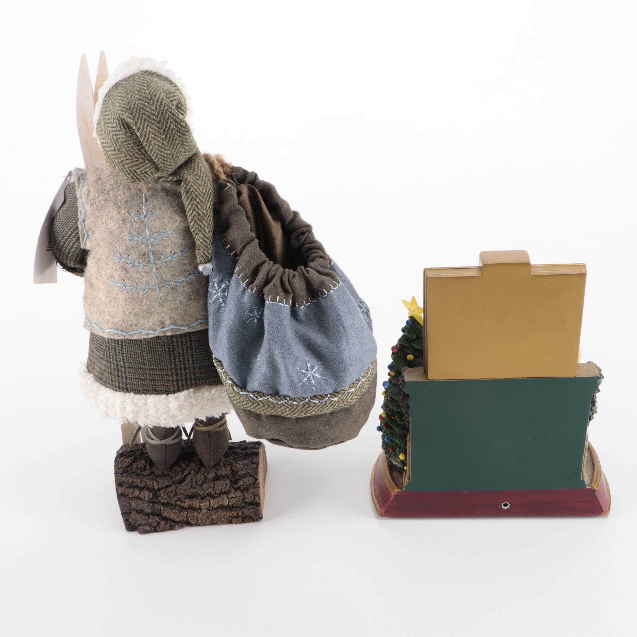 Christmas Table Decor Featuring Thomas Kinkade "The Joy of Christmas"