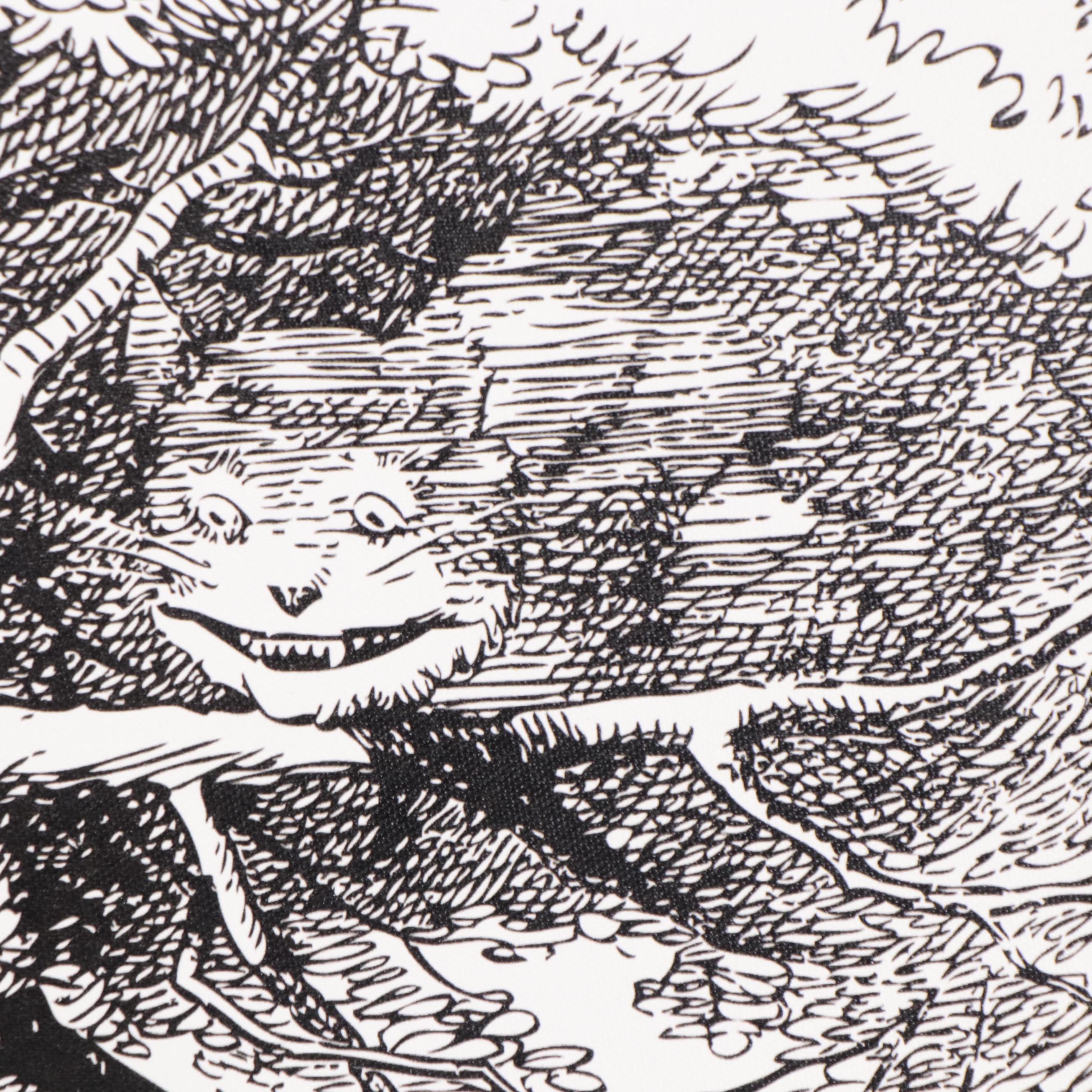 Giclée After John Tenniel "Cheshire Cat Vanishing," 21st Century