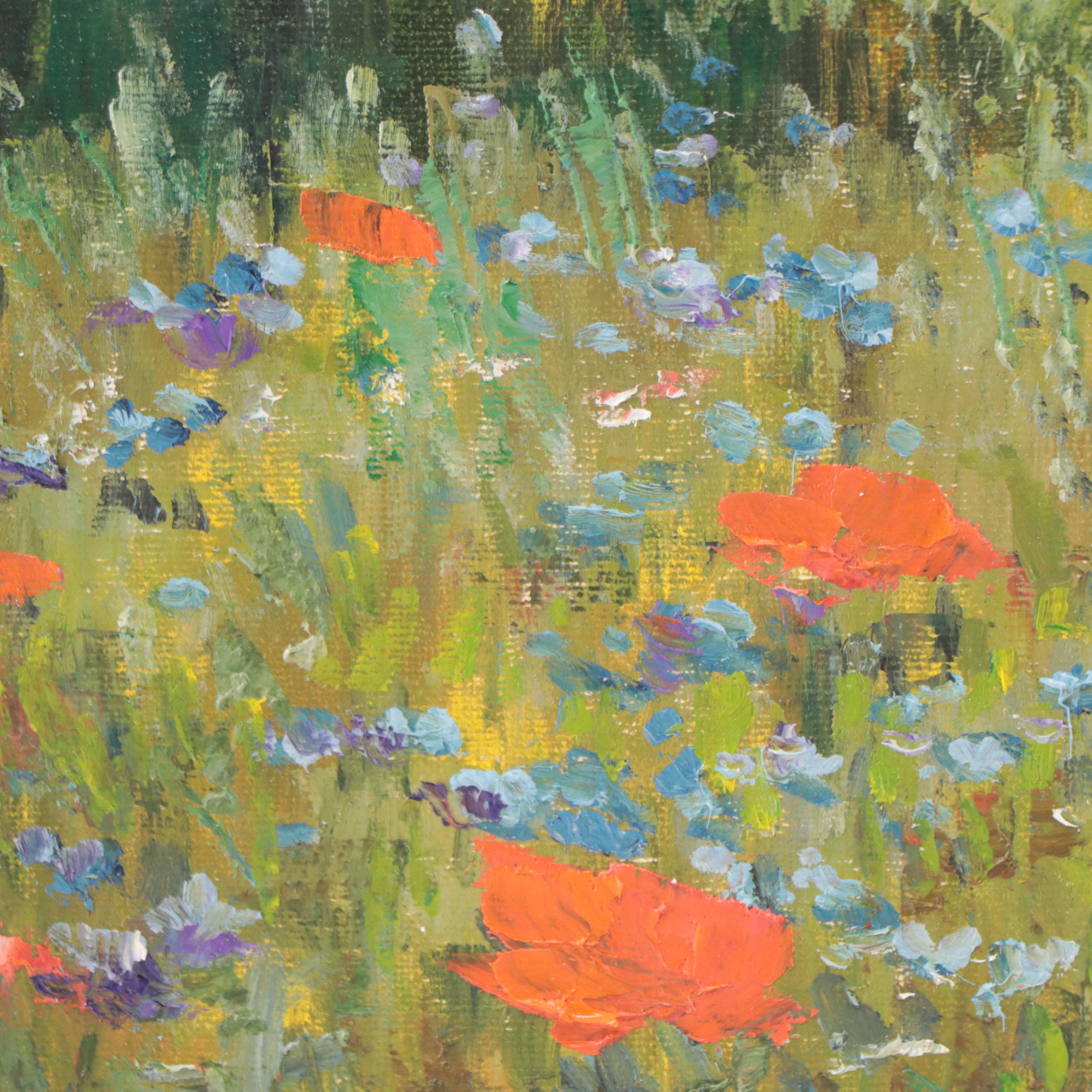 Garncarek Aleksander Landscape Oil Painting "Polana," 2022