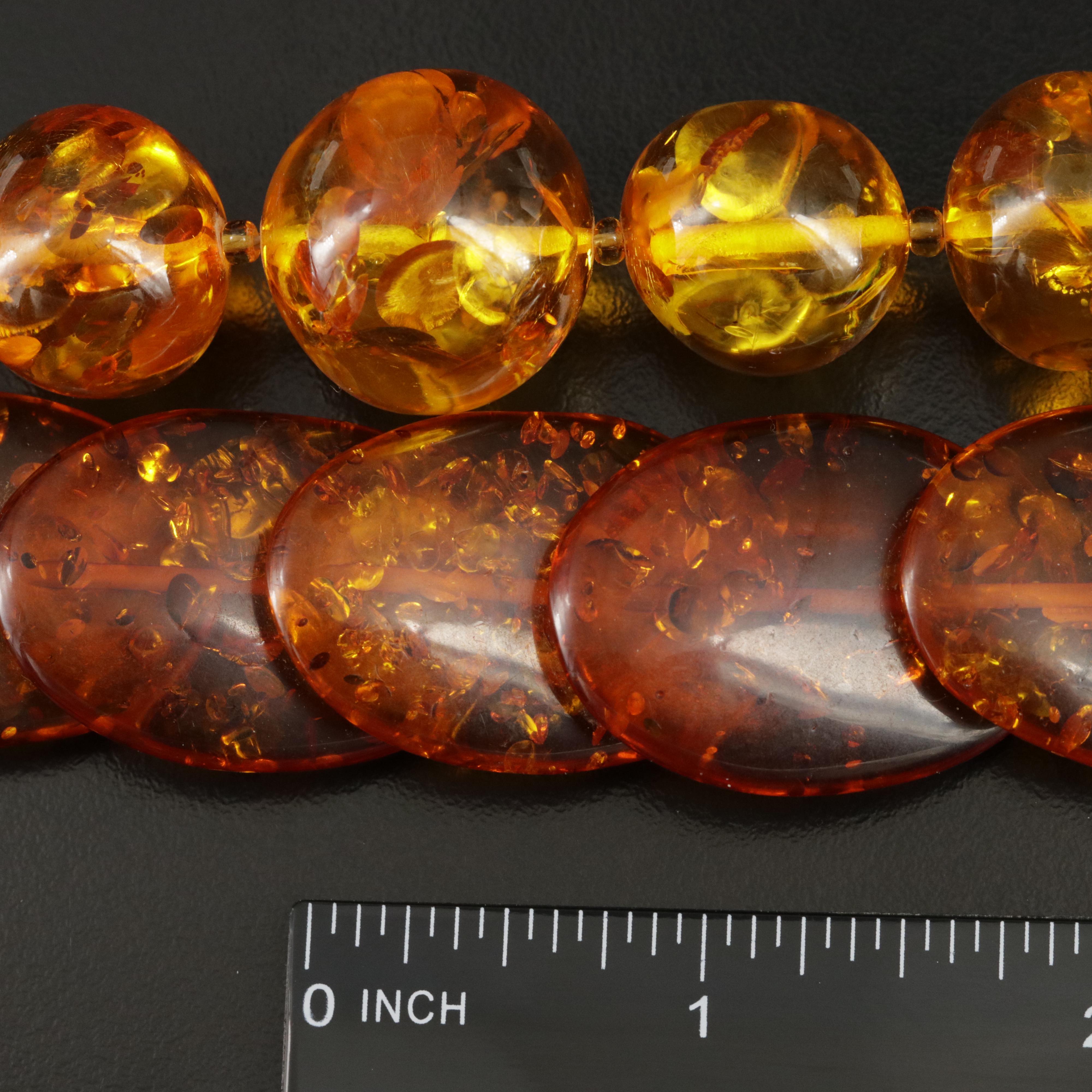 Copal Graduating Necklaces