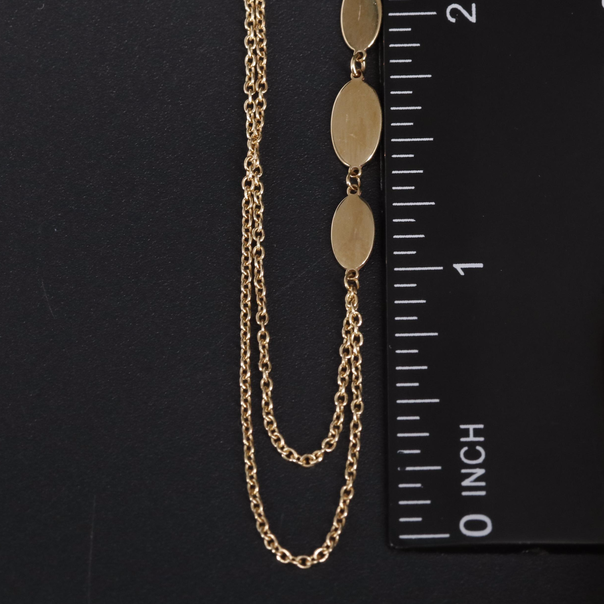 14K Layered Chain Necklace