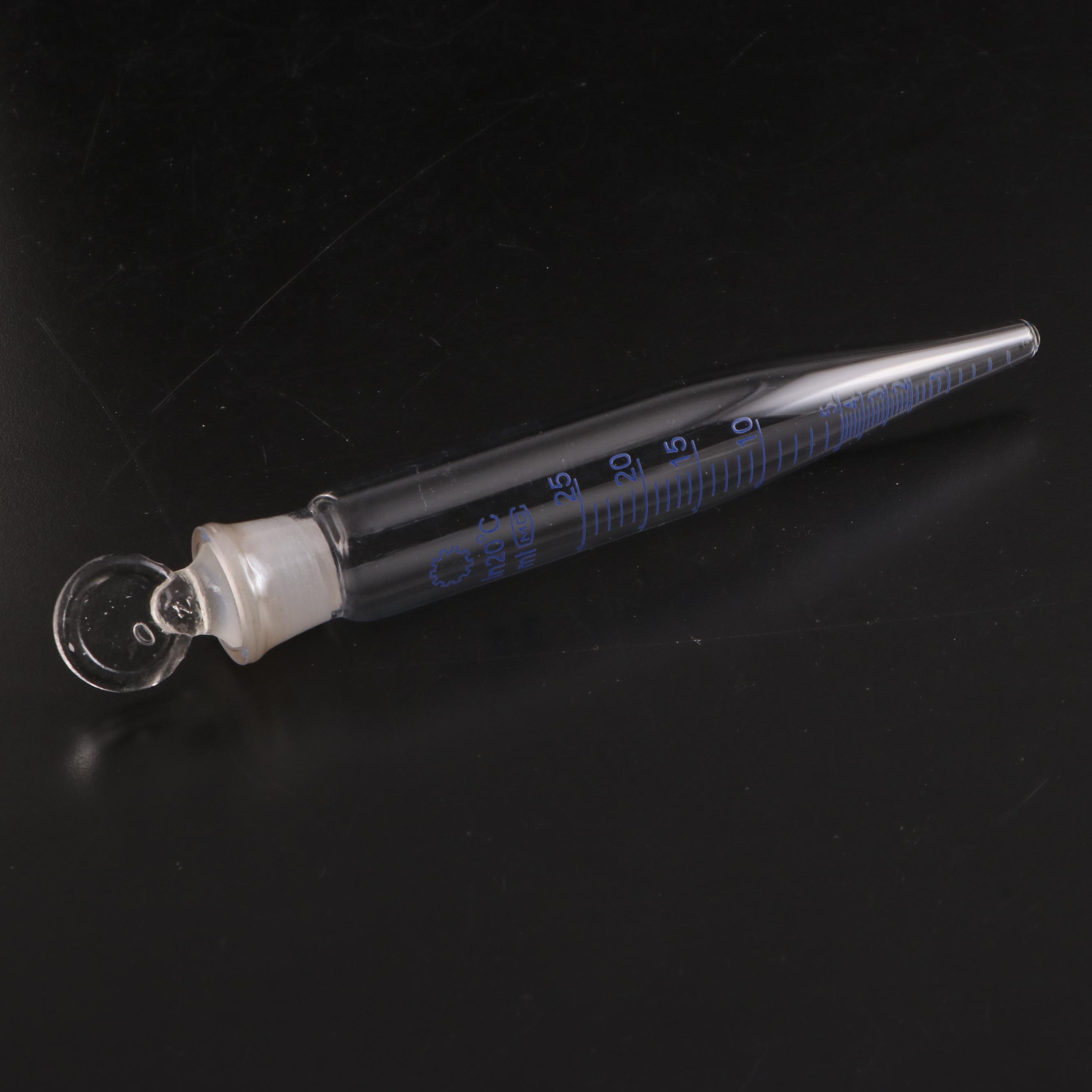 Laboratory Glass 25 mL Centrifuge Tubes and Polar Ware Stainless Steel Canister