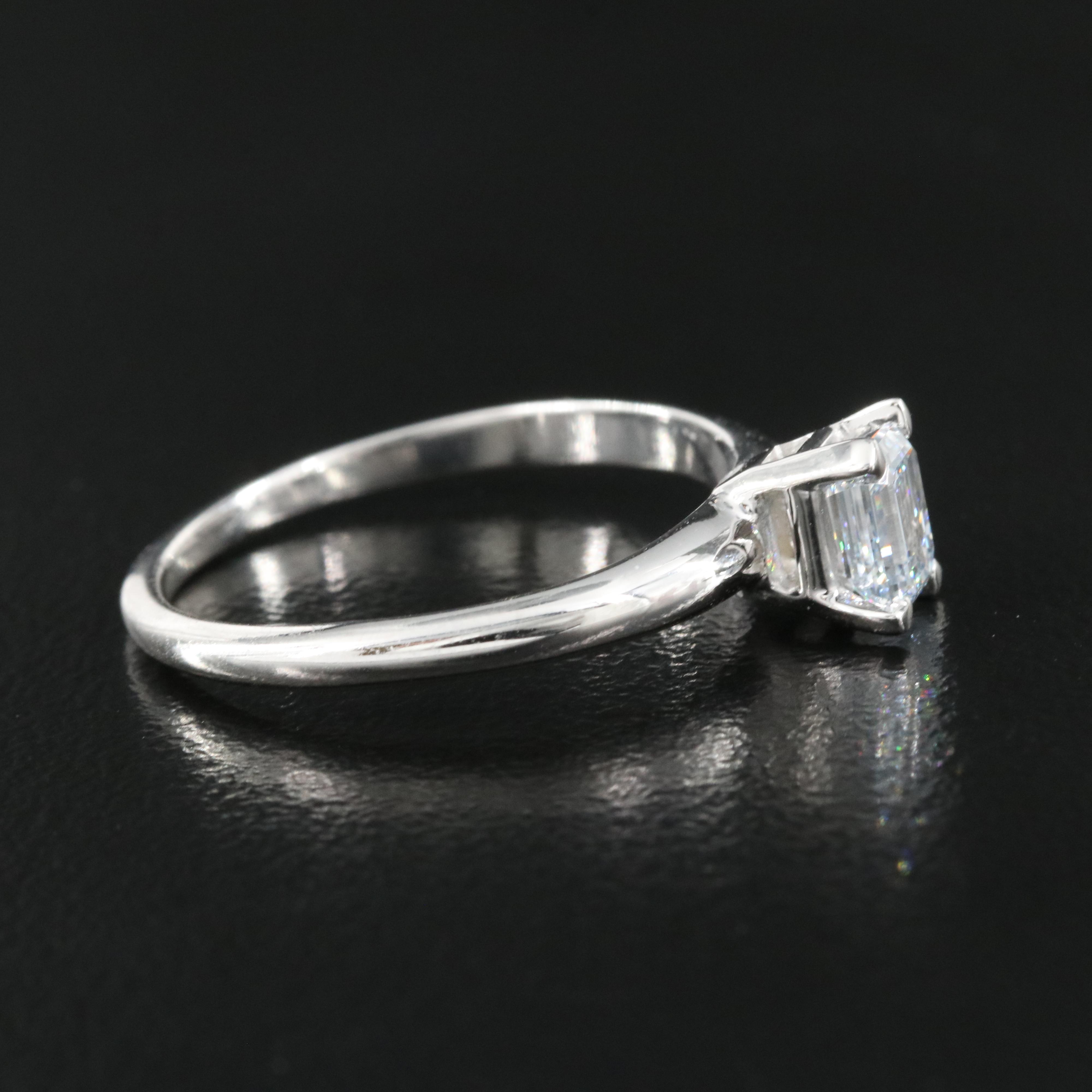 14K 0.53 CT Lab Grown Diamond Solitaire Ring