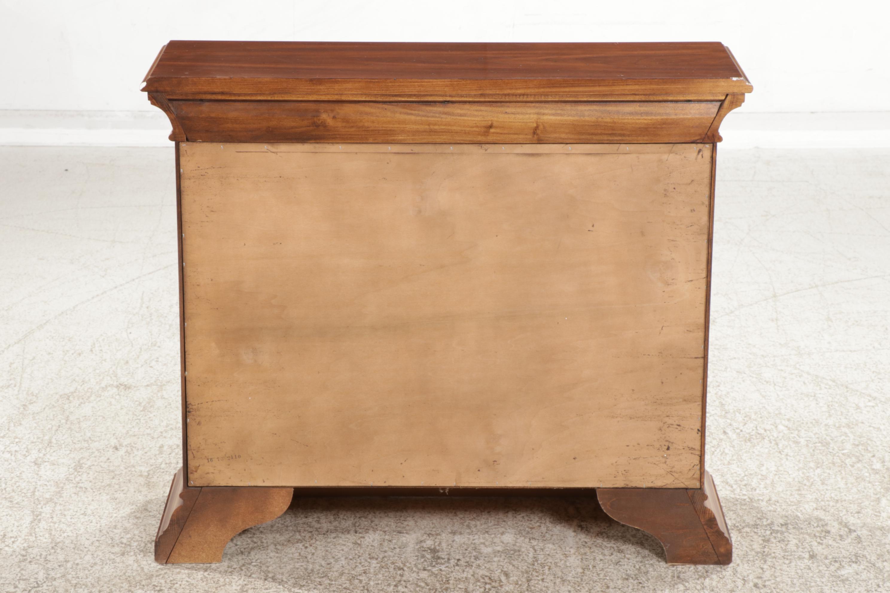 Thomasville Walnut Cabinet, Late 20th Century
