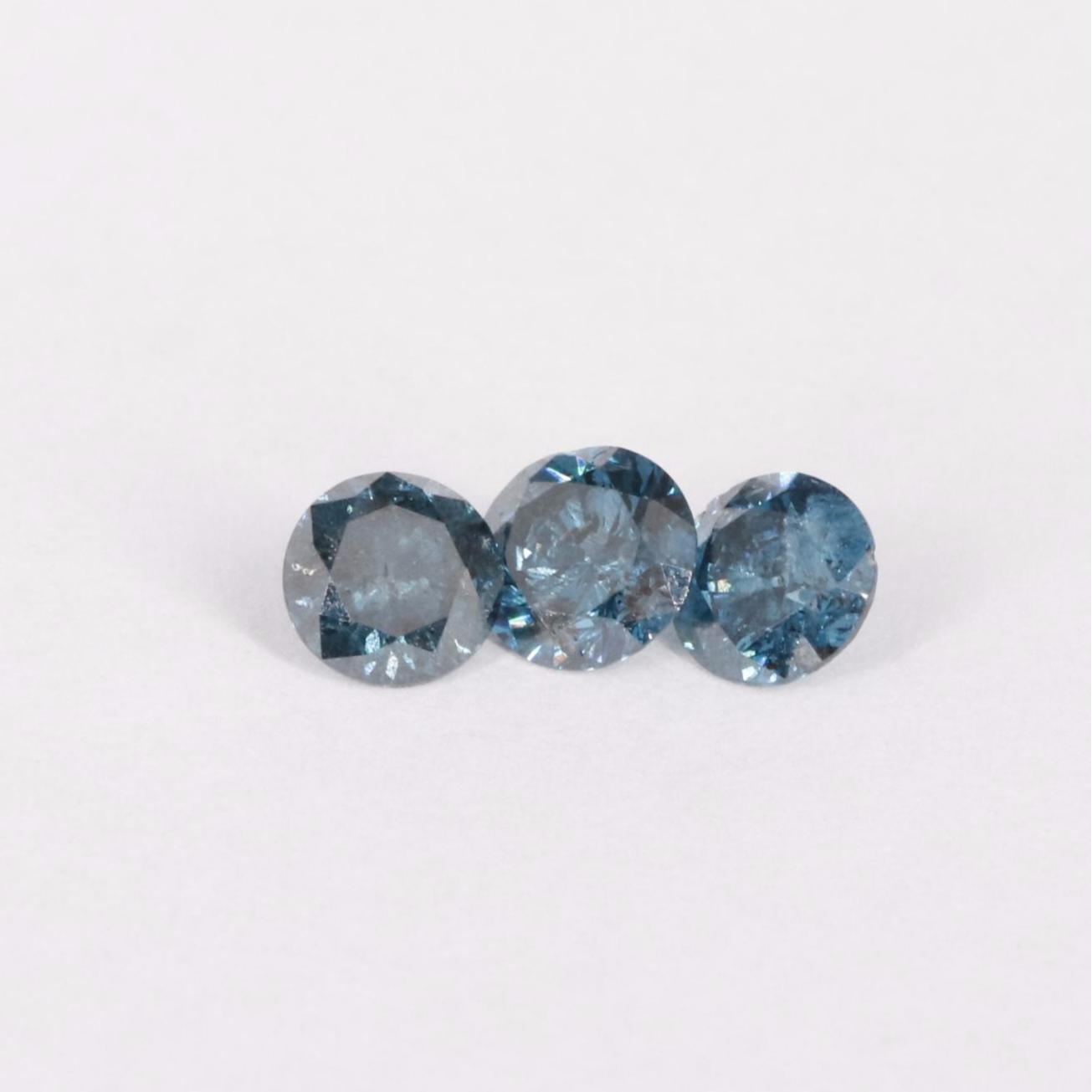 Loose 1.13 CTW Blue Diamonds