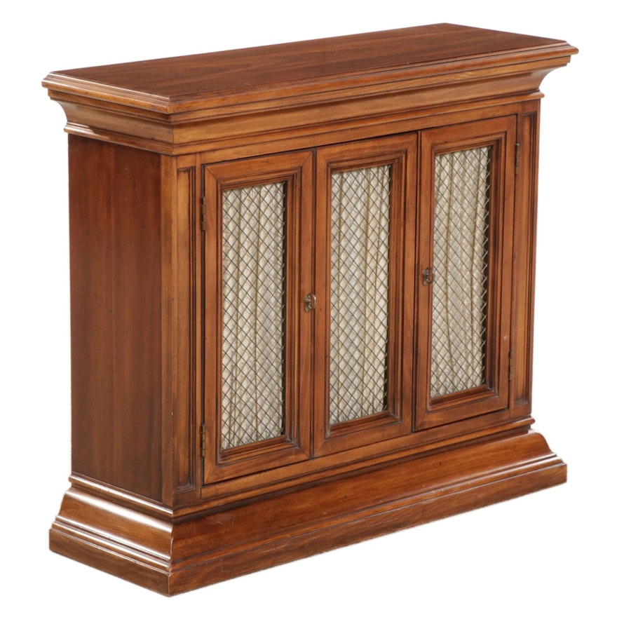 Thomasville Walnut Cabinet, Late 20th Century