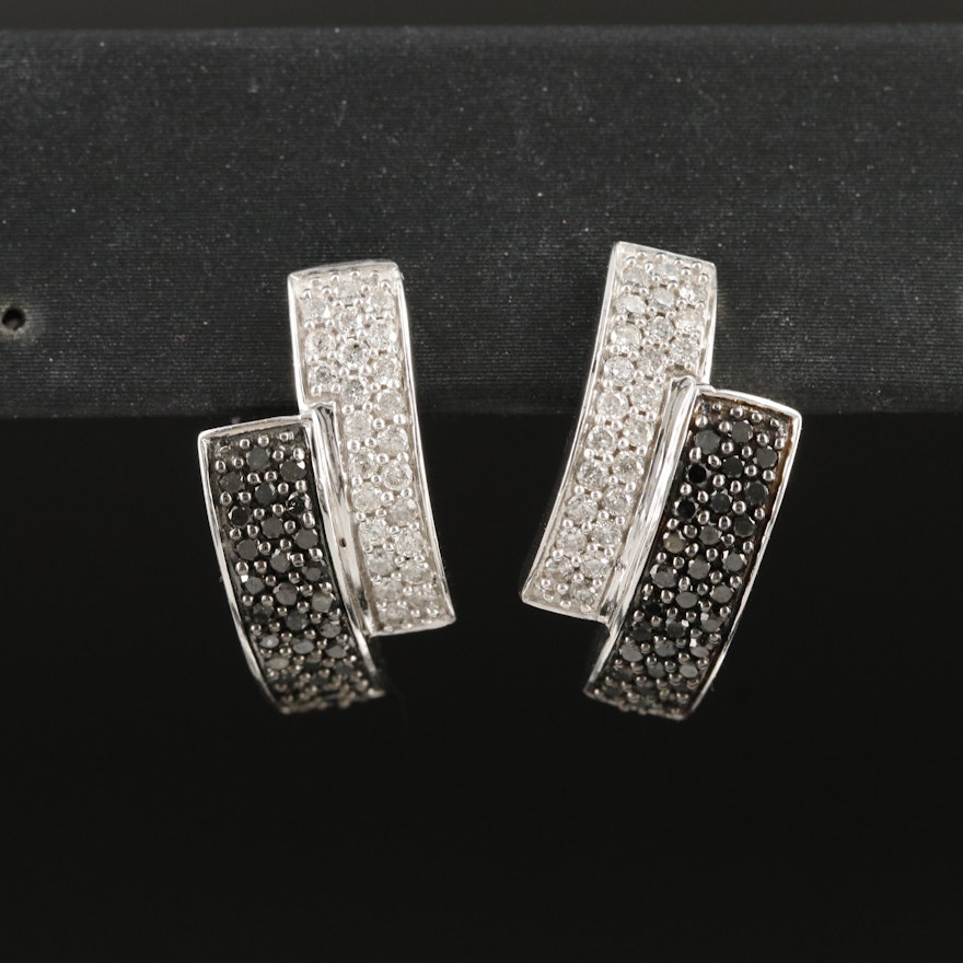 14K 1.00 CTW Diamond Earrings