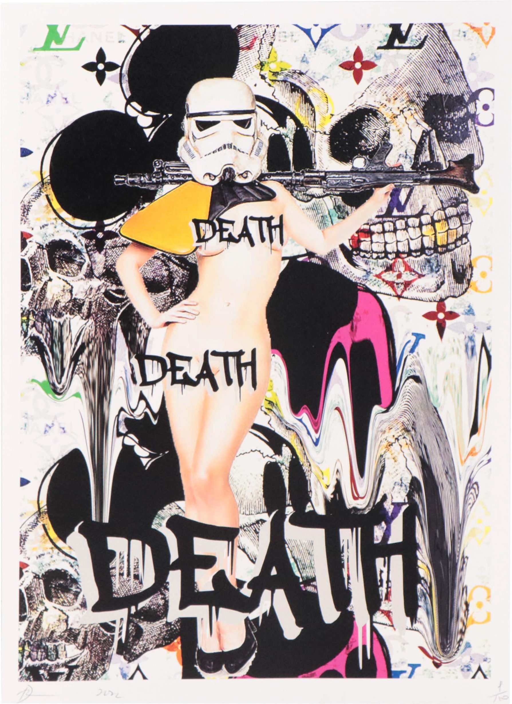 Death NYC Pop Art Graphic Print, 2022