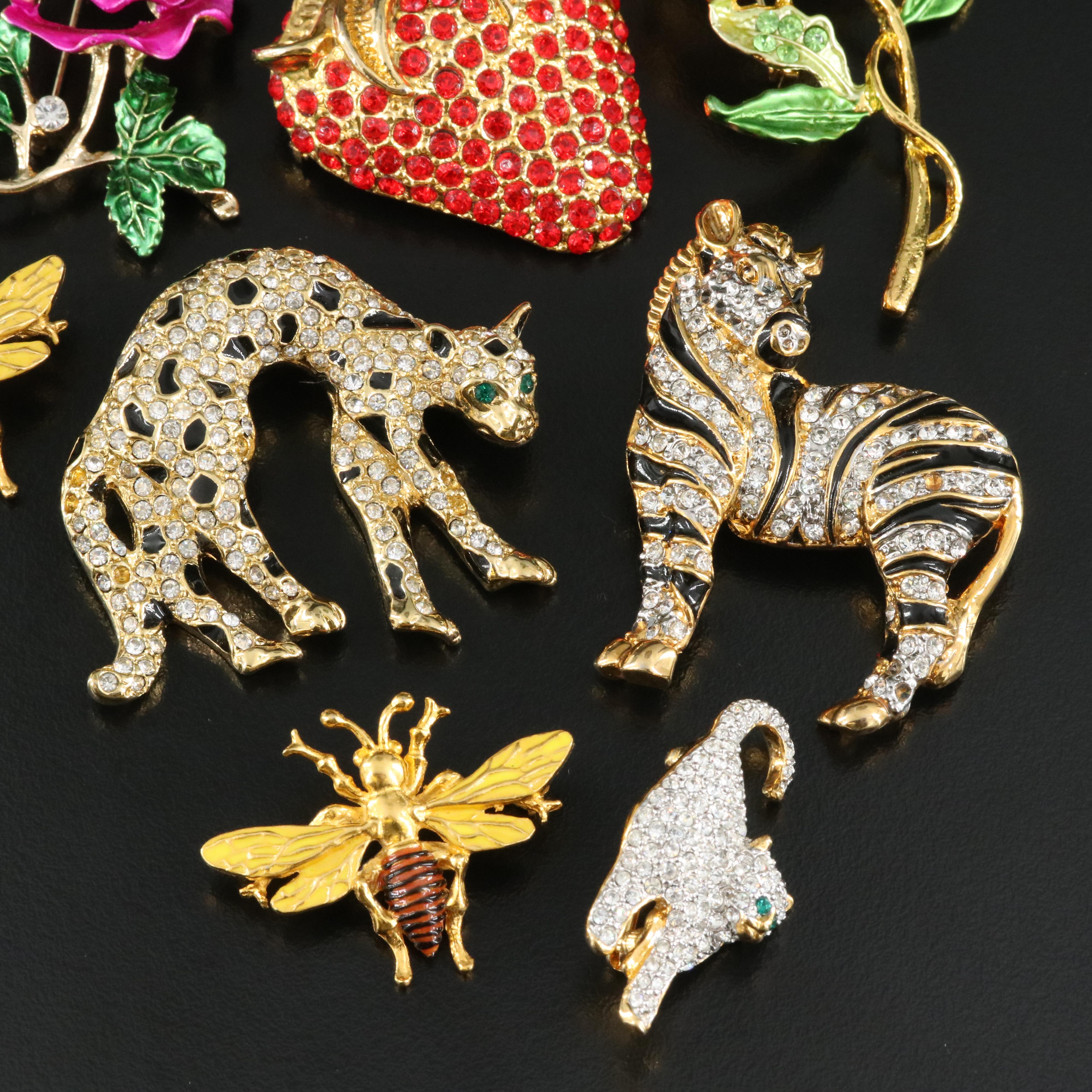 Rhinestone Jewelry Selection Featuring Joan Rivers