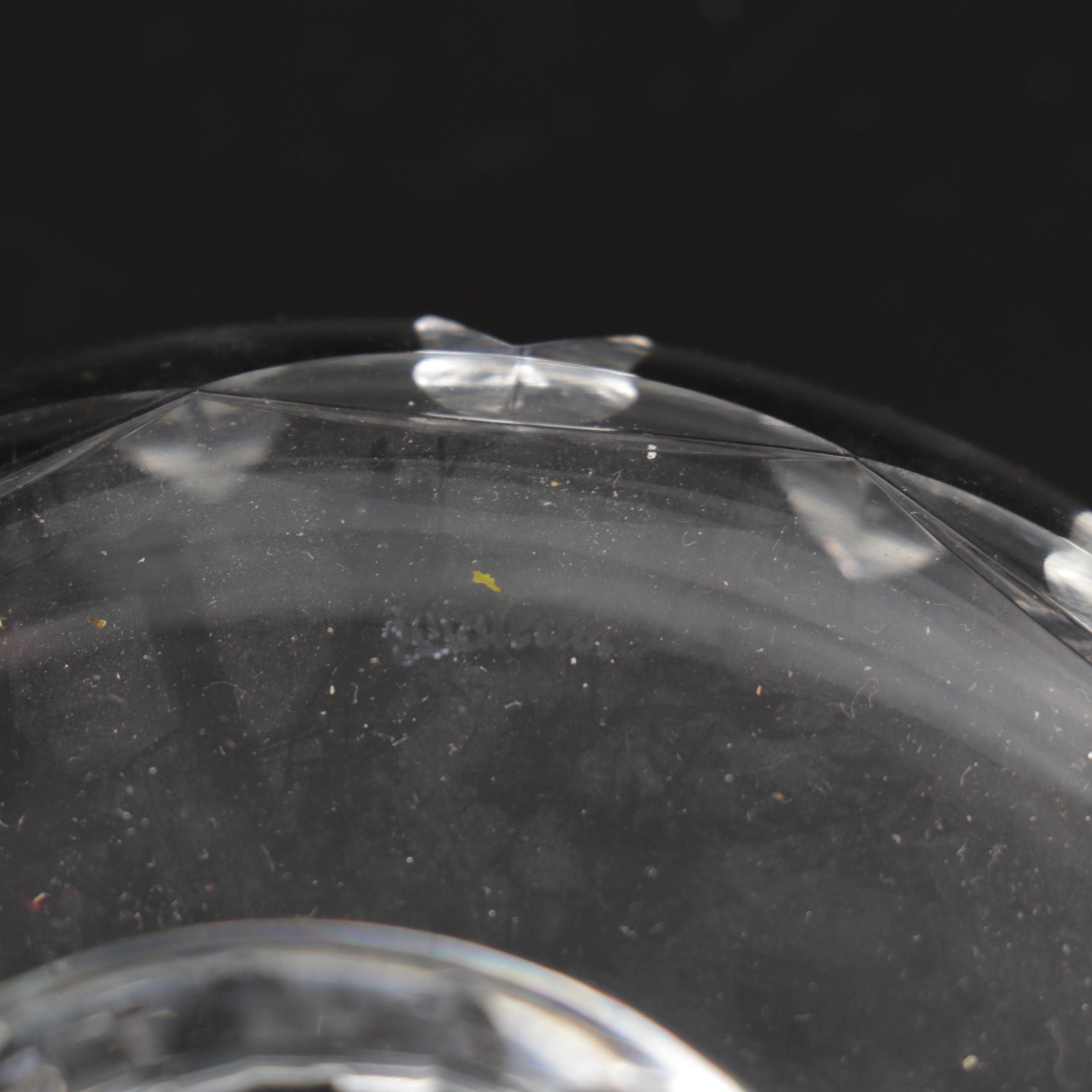 Four Pieces of Waterford with Carina Decanter and Snow Crystals Bowl