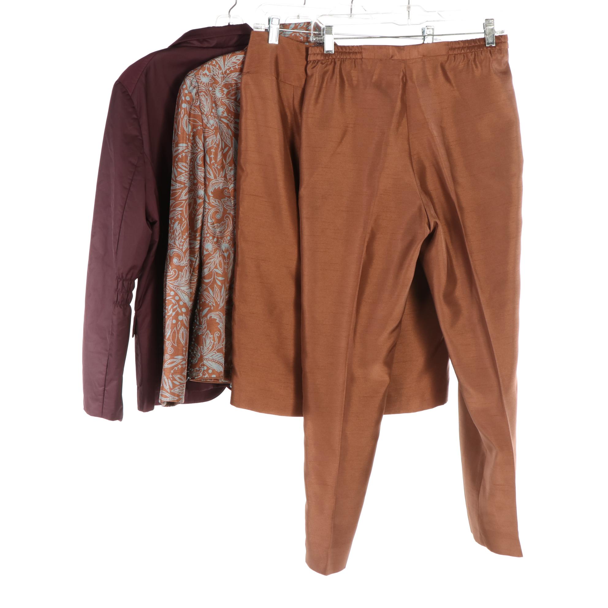 Victor Costa and Giovedi Jackets, Skirt and Pants