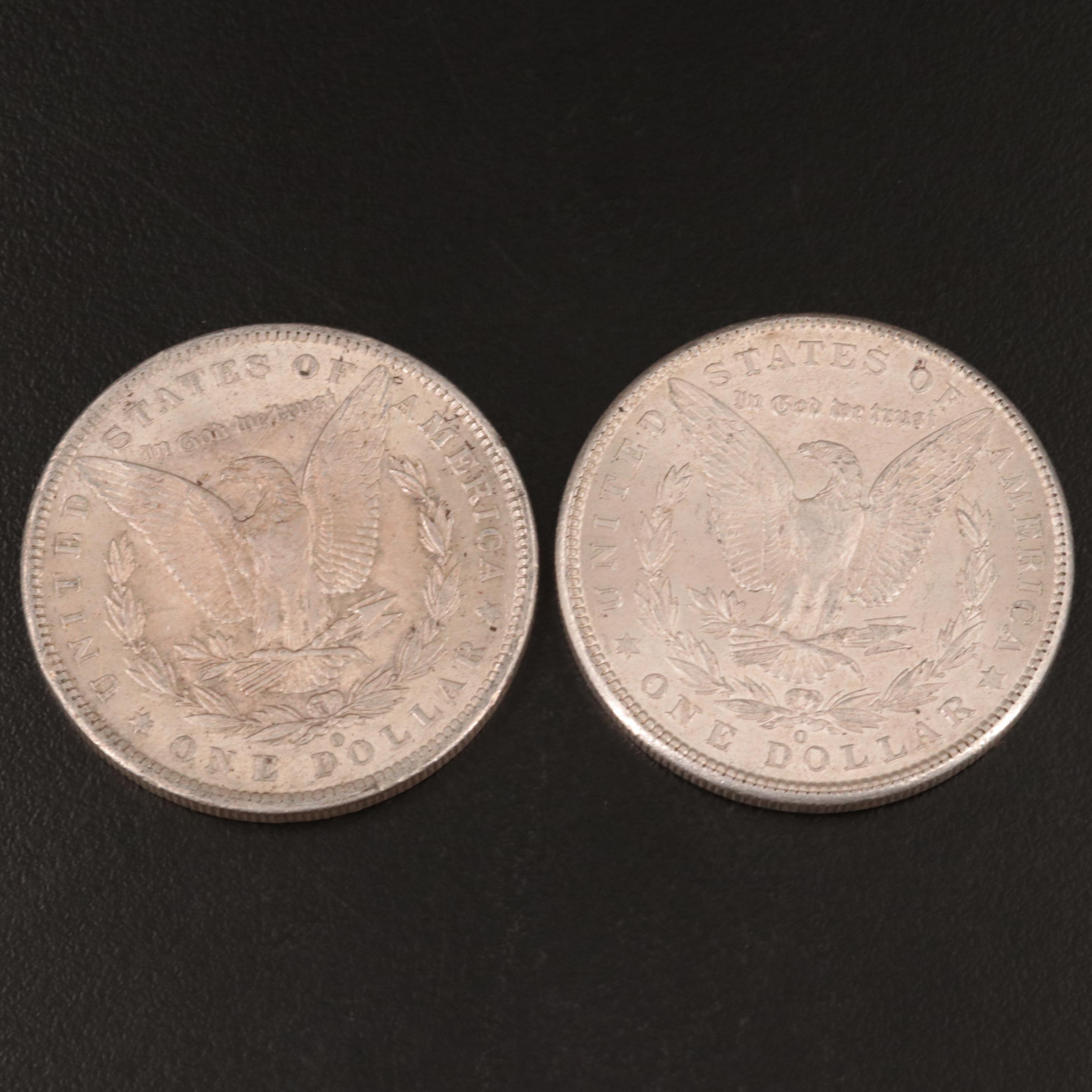 1884-O and 1902-O Morgan Silver Dollar