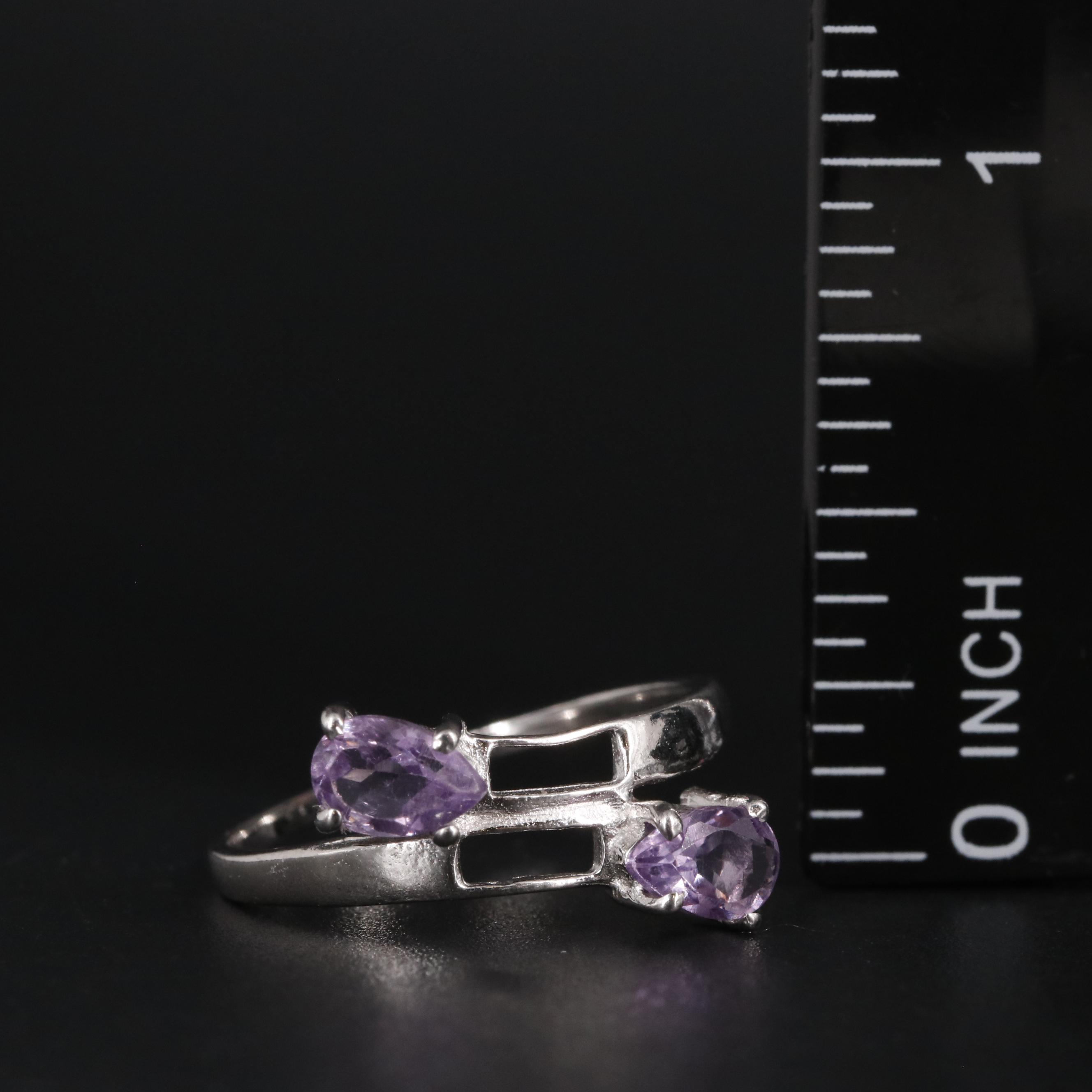 Sterling Amethyst Ring