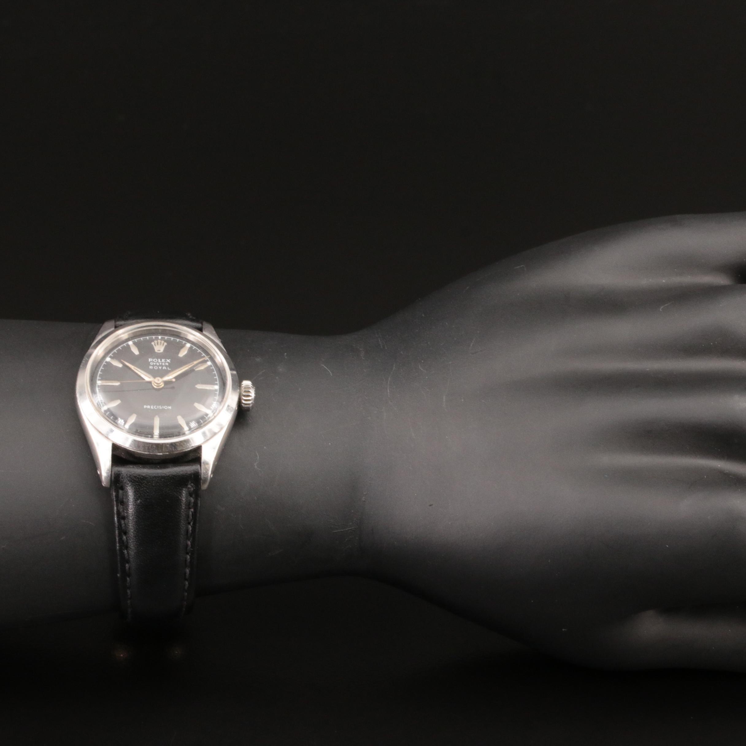 Rolex Oyster Royal Precision Stainless Steel Watch