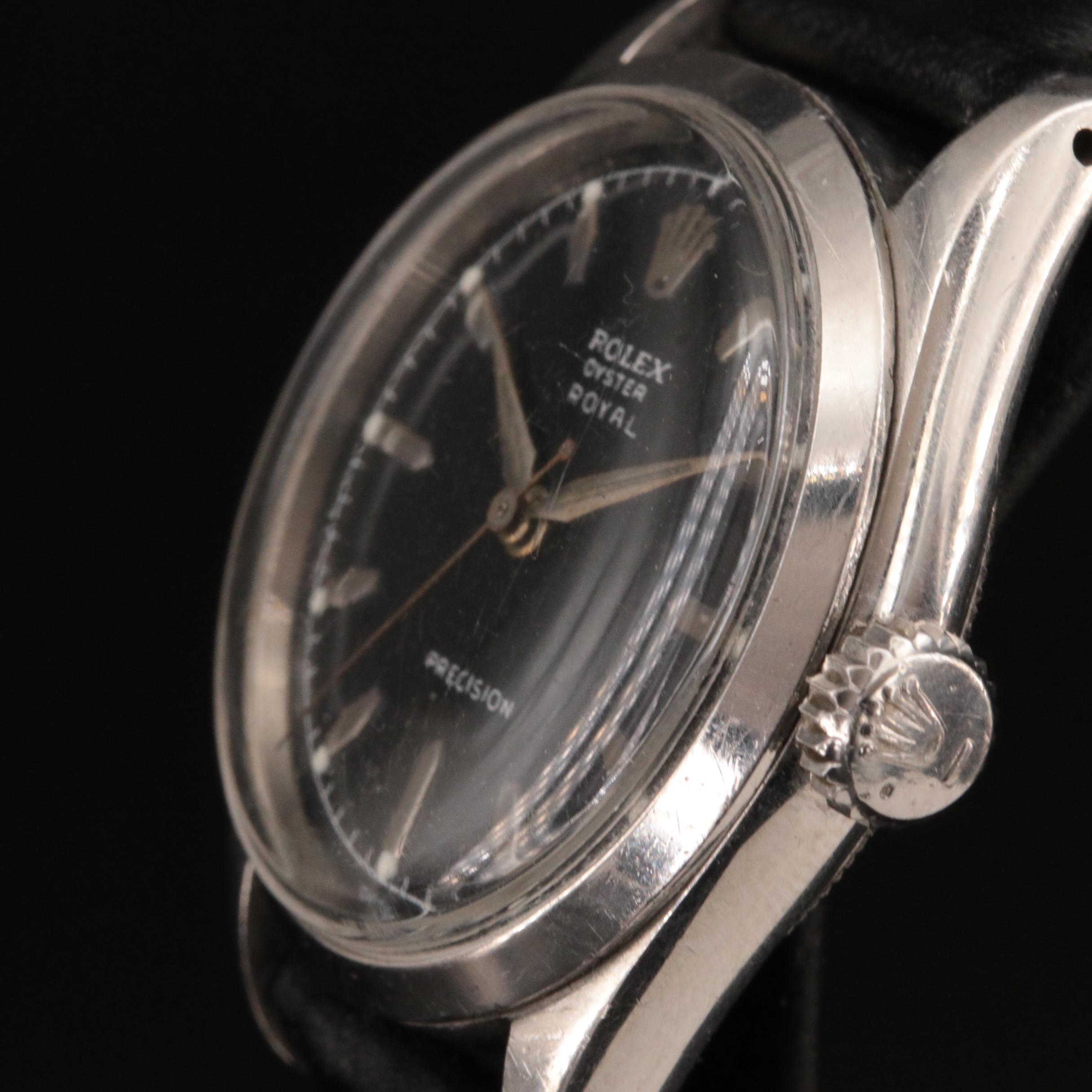 Rolex Oyster Royal Precision Stainless Steel Watch