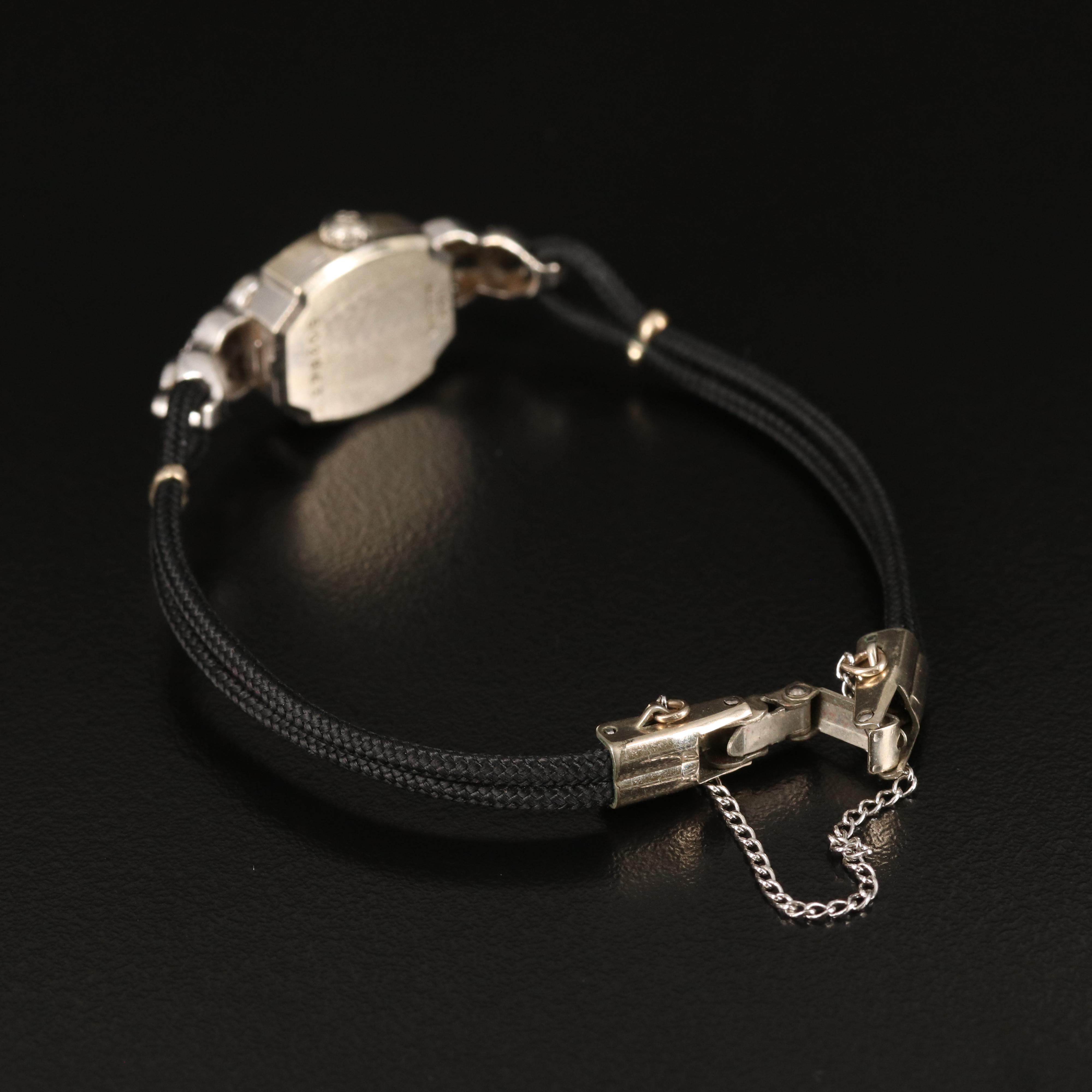 14K and Diamond Bulova Vintage Watch