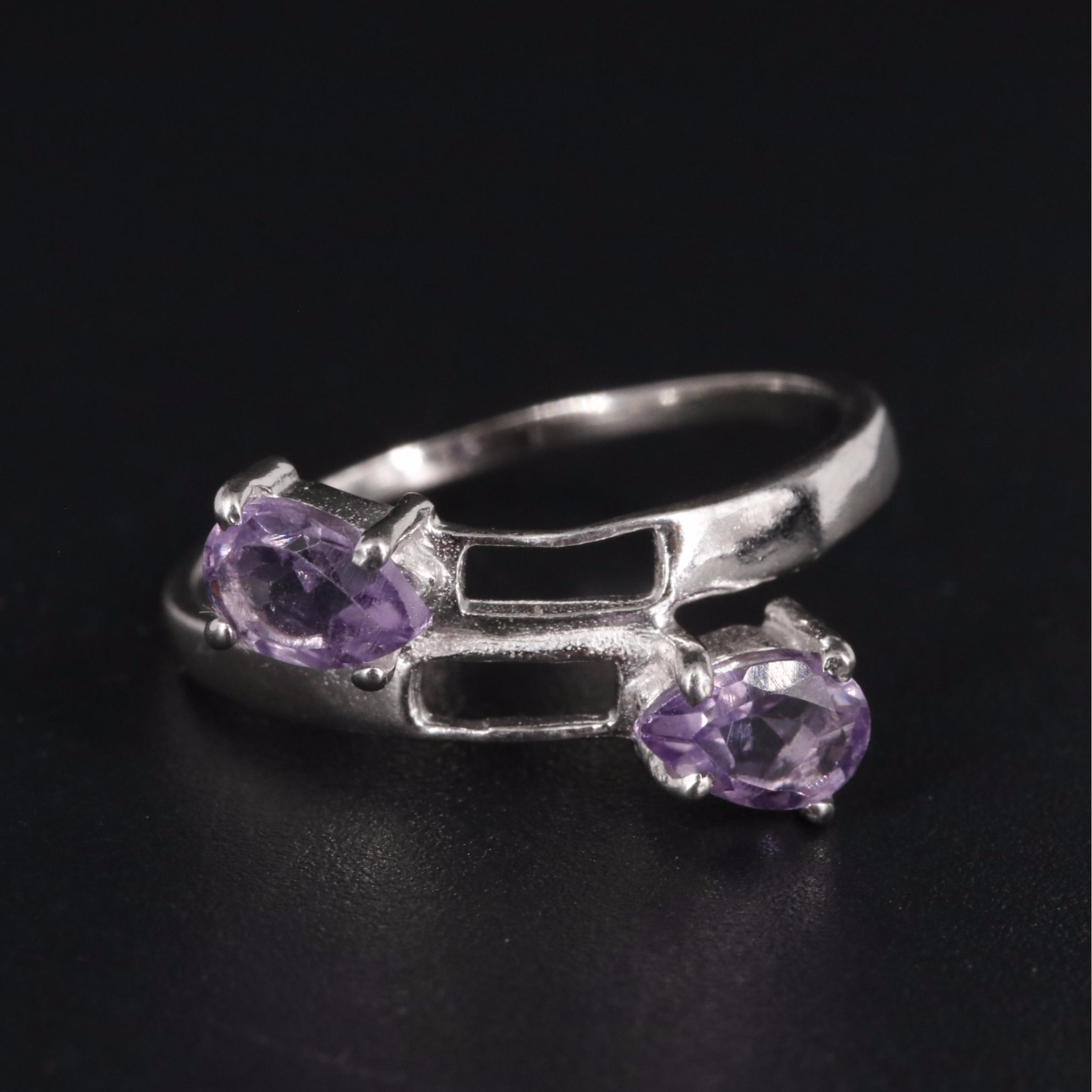 Sterling Amethyst Ring