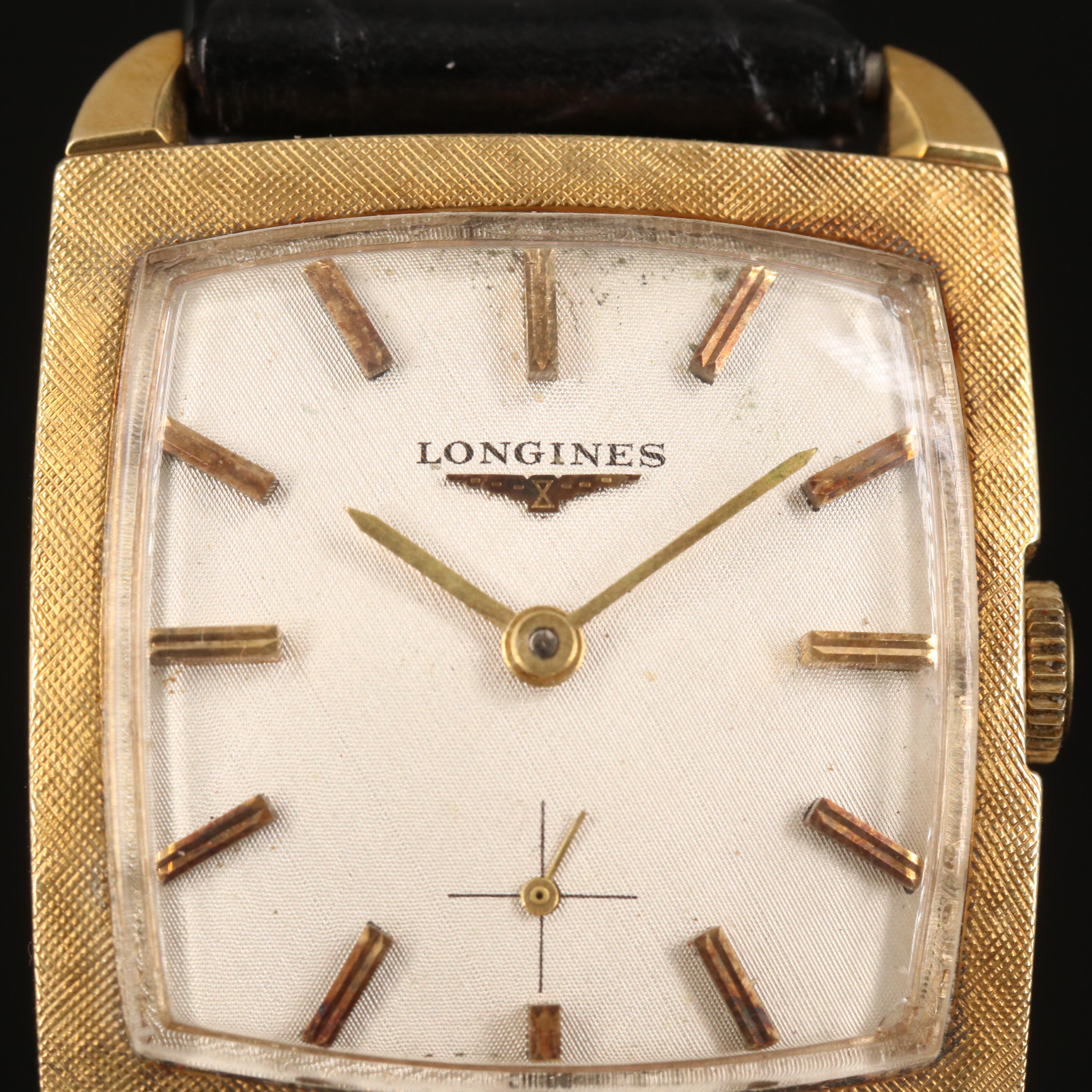 Early 1960s 14K Longines Stem Wind Watch