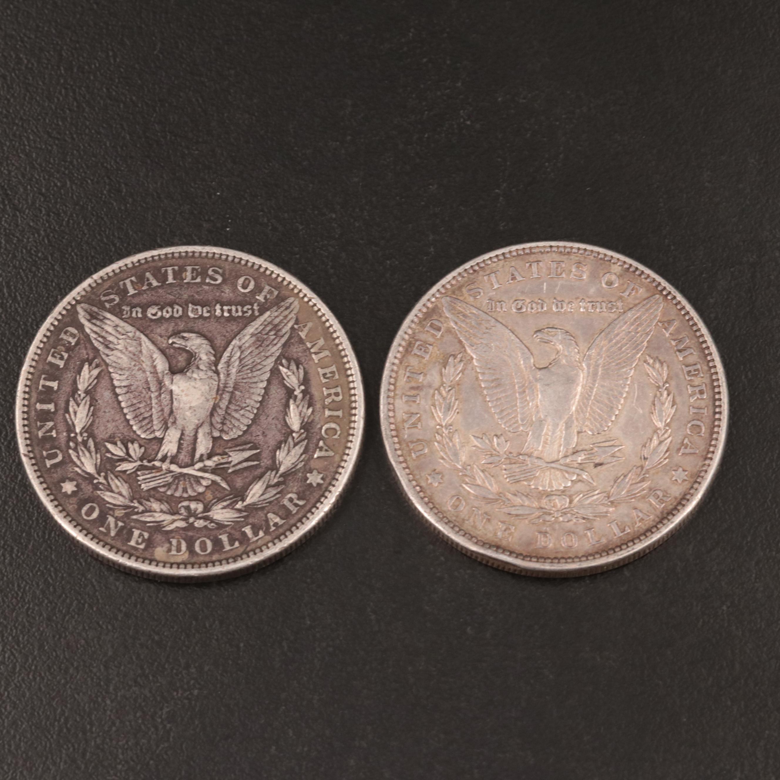 1878 and 1879 Morgan Silver Dollars