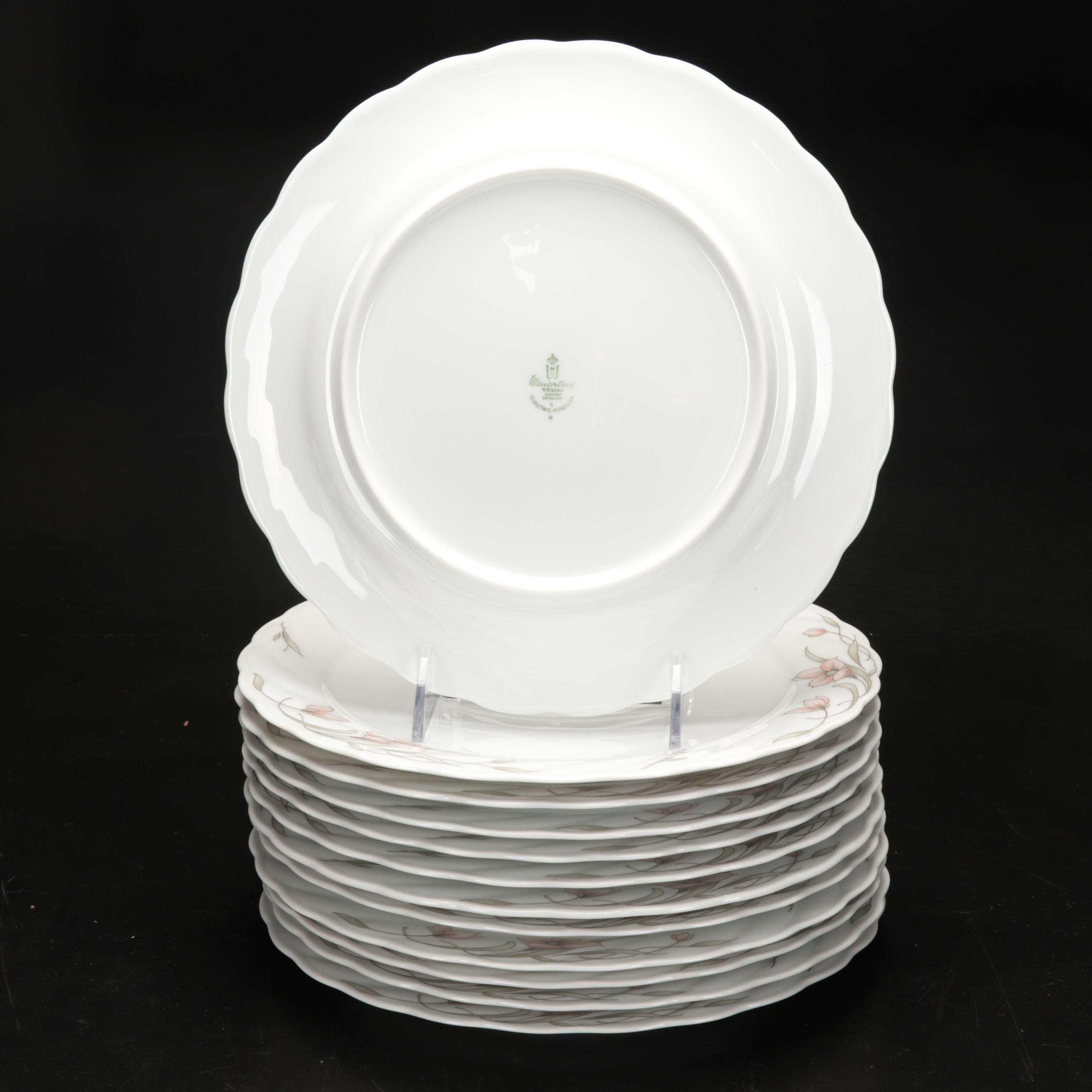 Winterling Bavaria Dinnerware & Serveware, Mid to Late 20th Century