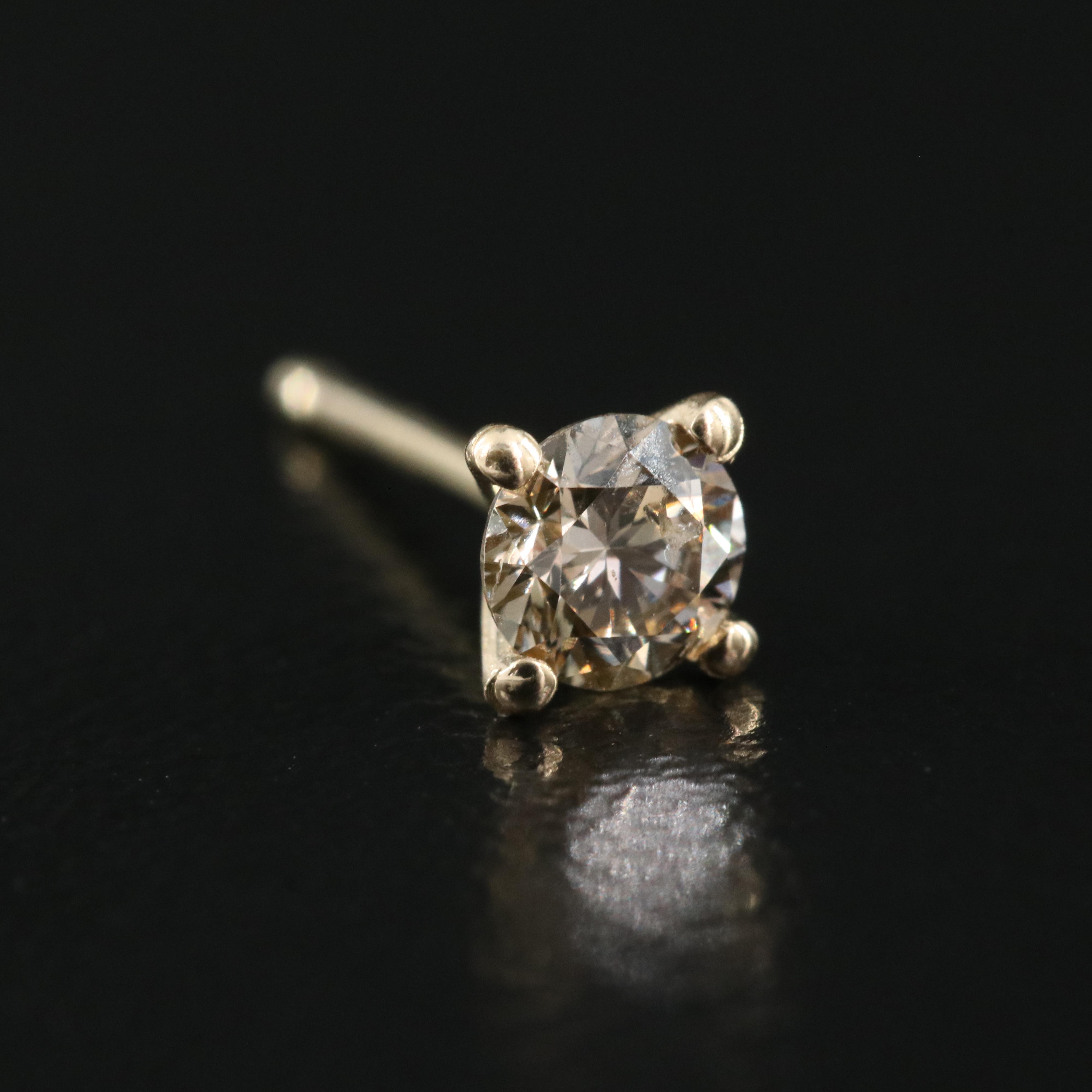 14K 0.36 CTW Diamond Stud Earrings